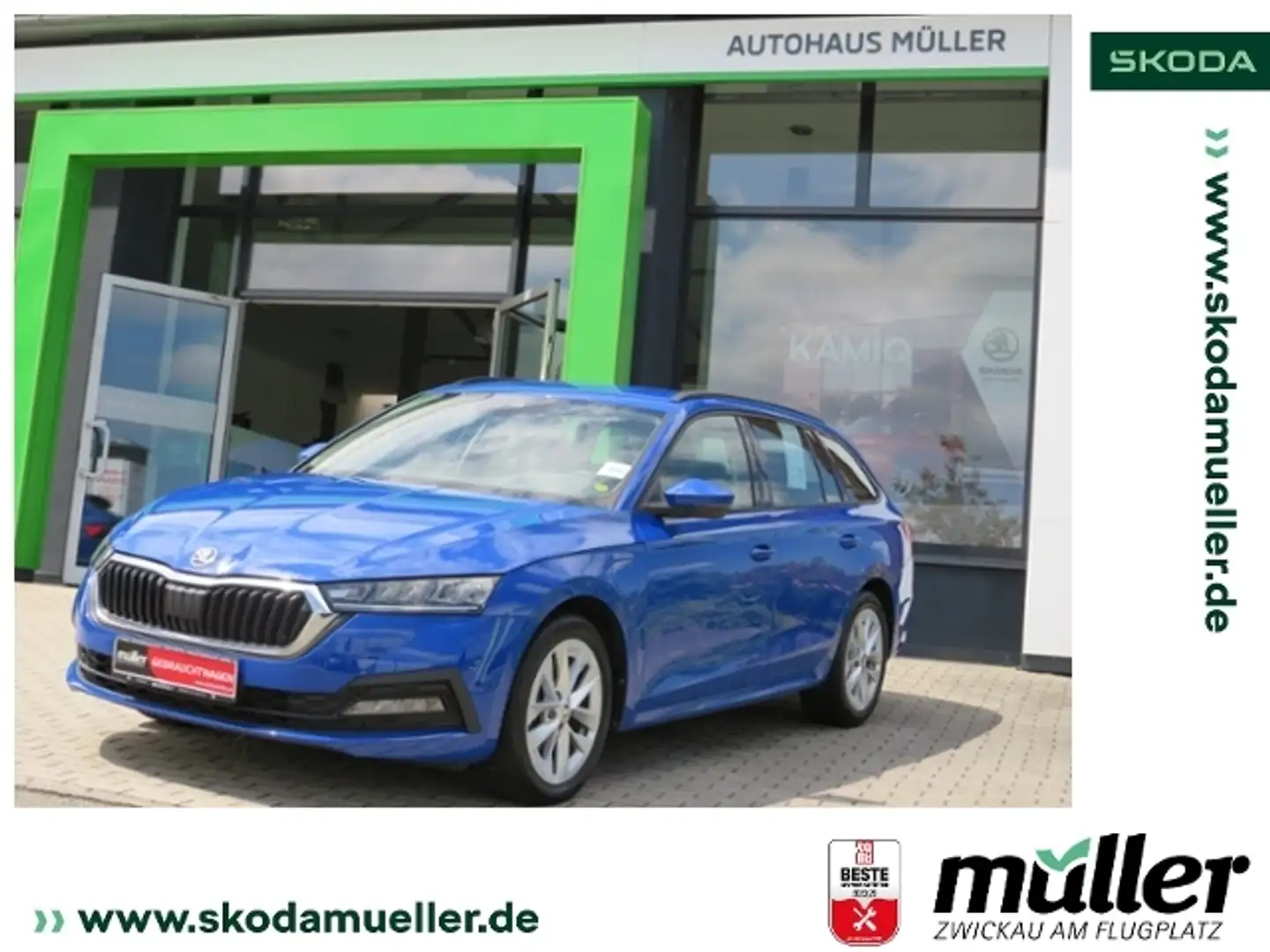 Skoda Octavia Combi Ambition iV 1.4TSI 110kW DSG NAVI Blu/Azzurro - 1
