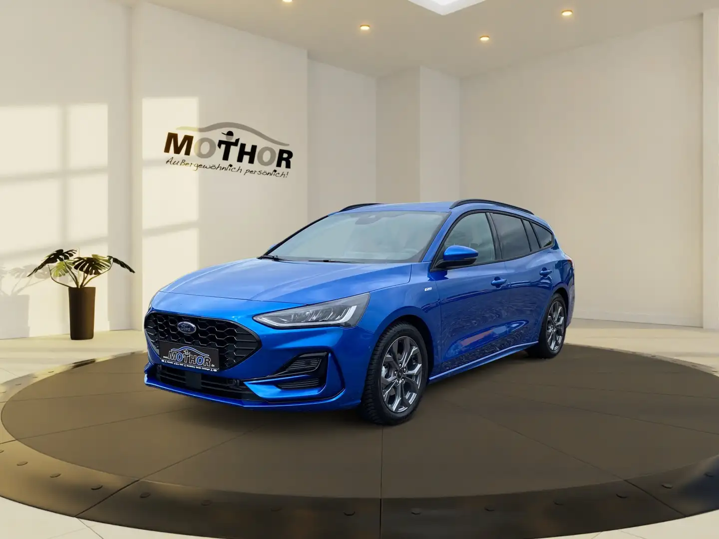 Ford Focus Turnier ST-Line 1.0 EcoBoost TEMP LED PDC Blau - 2