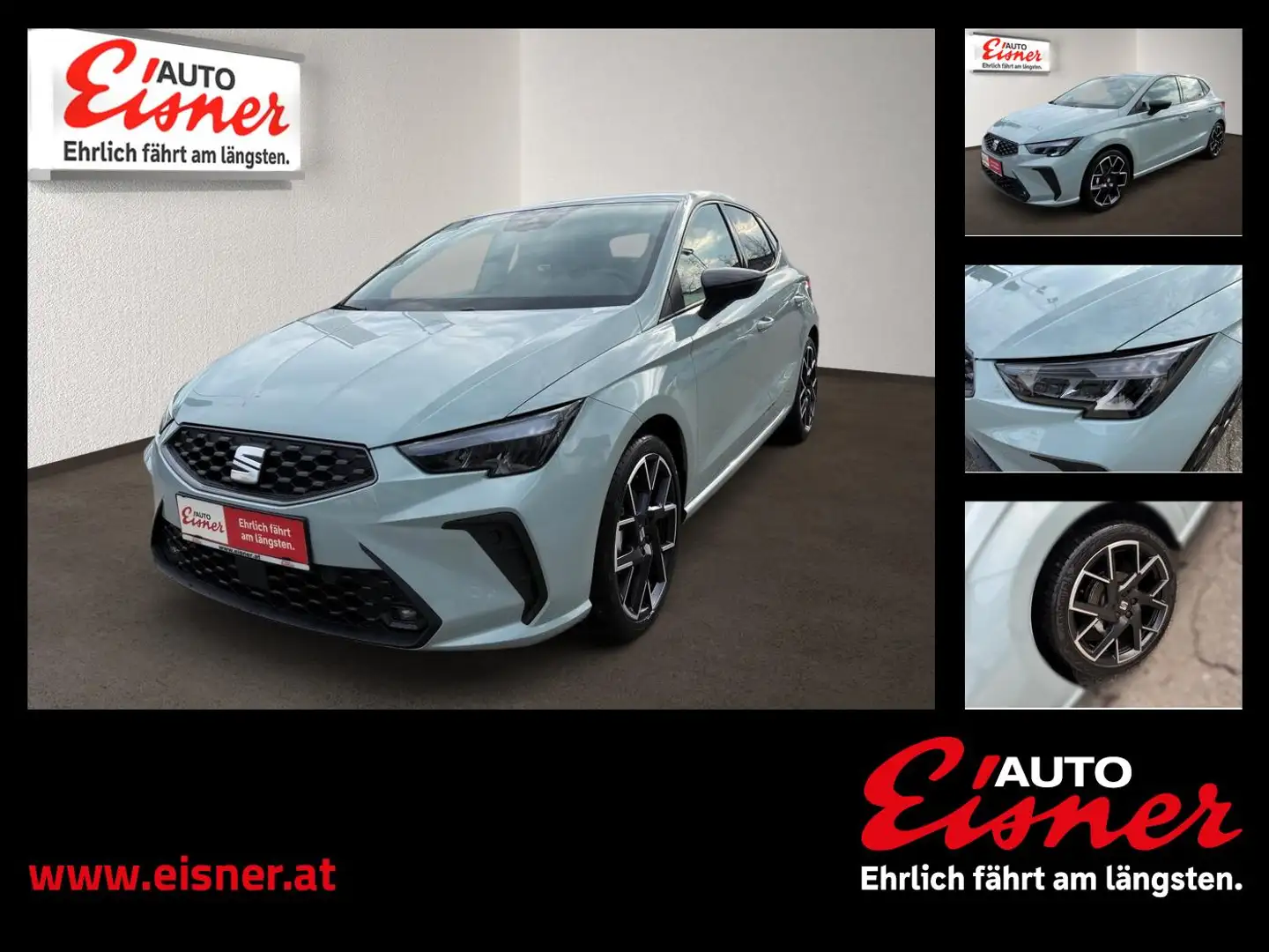 SEAT Ibiza FR 1.0 TSI 95PS Kessy + SEAT Full Link Grau - 1