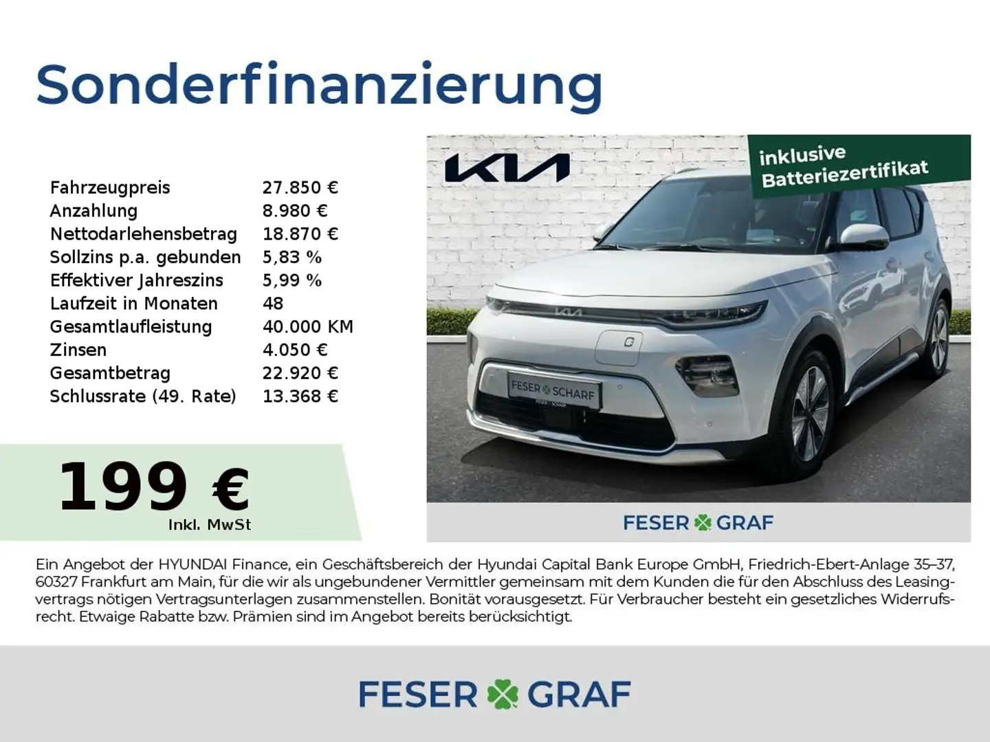 Kia Soul INSPIRATION WP Glasdach Head-Up SOUND Wit - 1