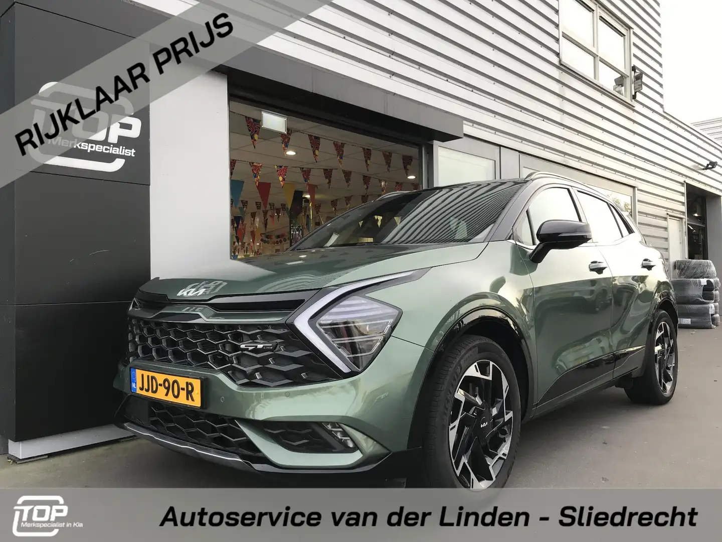 Kia Sportage 1.6 Plug-in Hybrid AWD GT-PlusLine 7 JAAR GARANTIE Vert - 1
