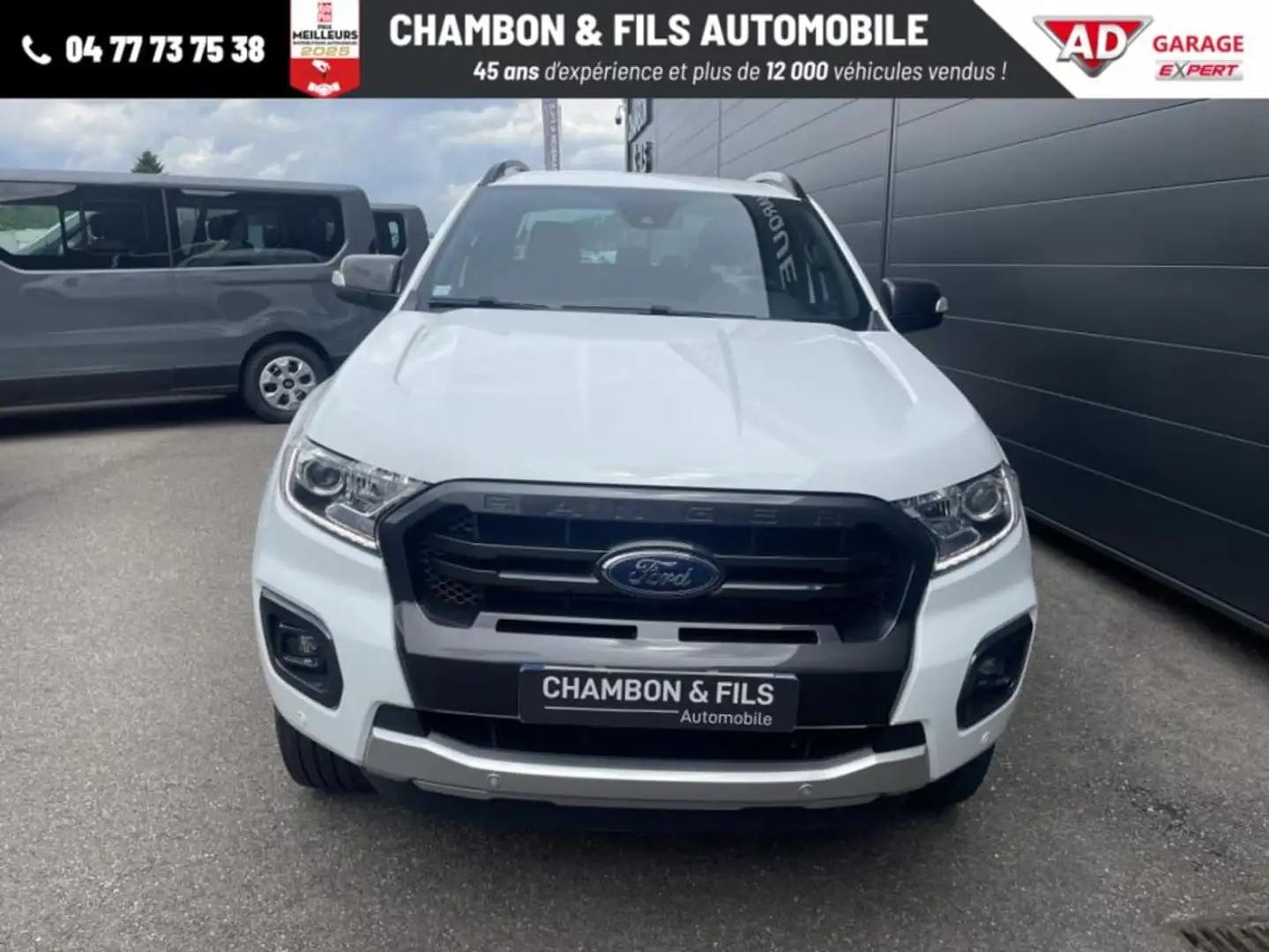 Ford Ranger DOUBLE CABINE 2.0 ECOBLUE 213 BV10 WILDTRAK + atte Wit - 2