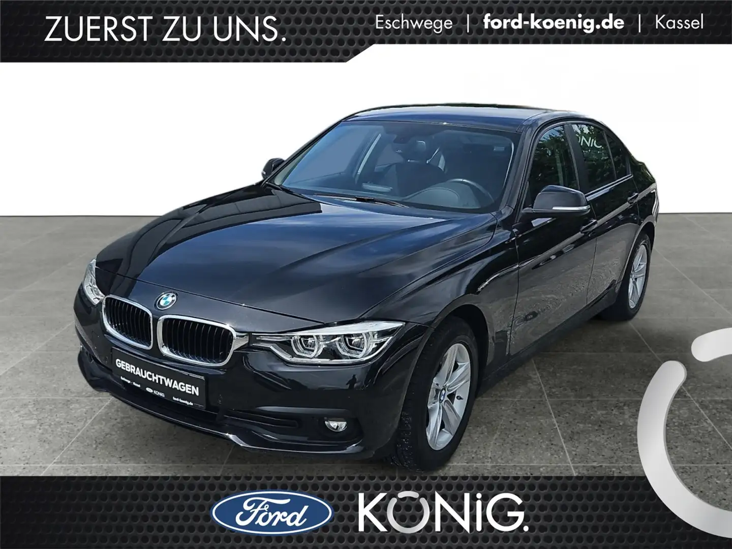 BMW 318 i Advantage Navigation+ParkPilot+Sitzheizung Schwarz - 1