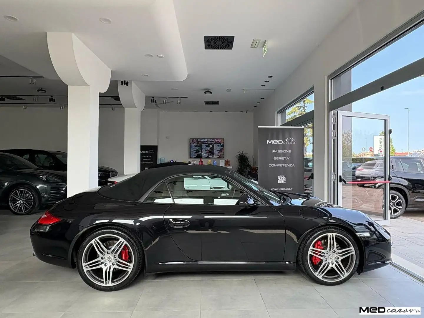 Porsche 911 S Cabrio  / ITALIANA / MANUALE / PRIMA VERNICE..!! Nero - 2