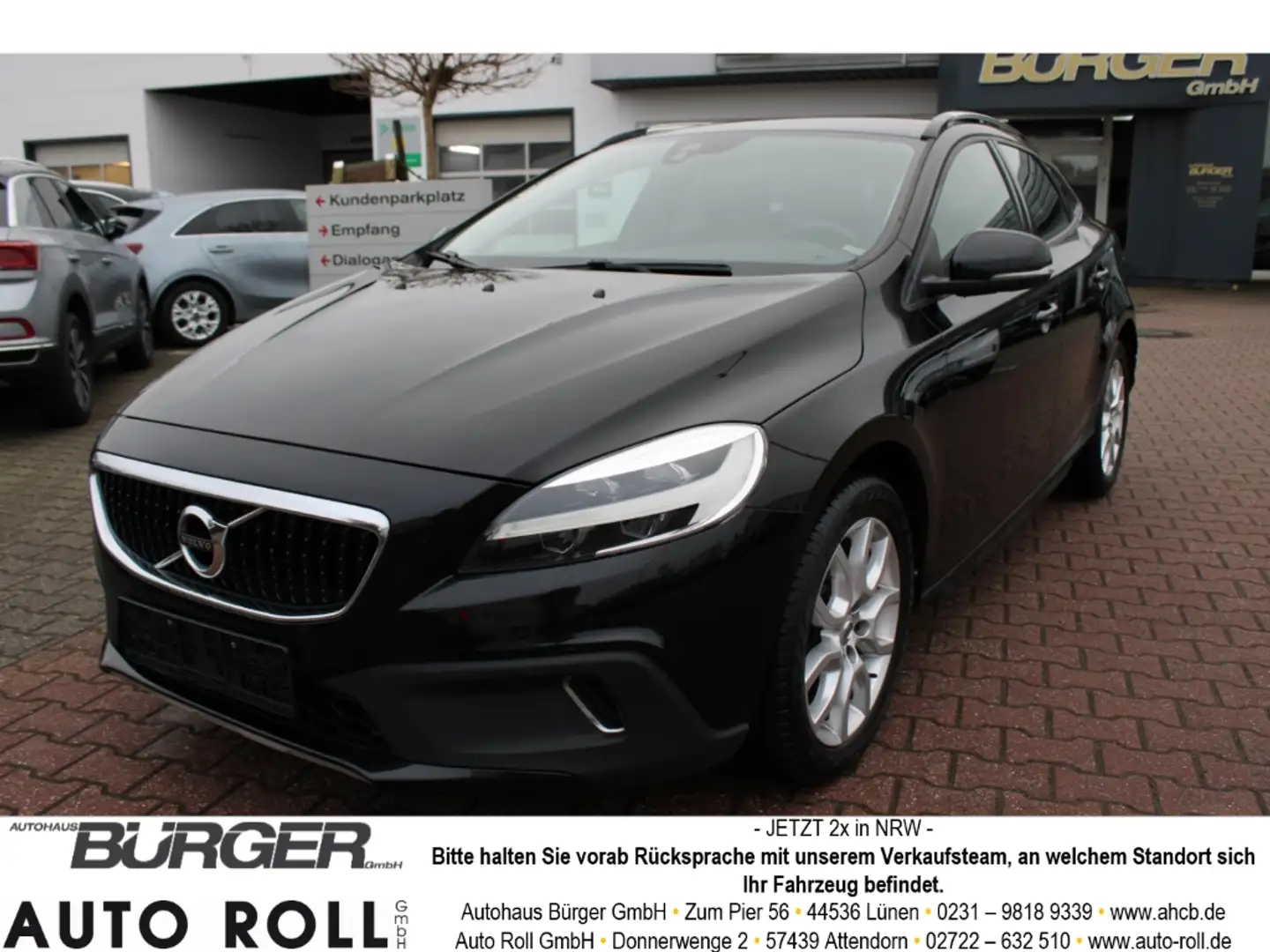 Volvo V40 Cross Country Navi AHK Kamera SitzHZG Tempomat PDC Schwarz - 1