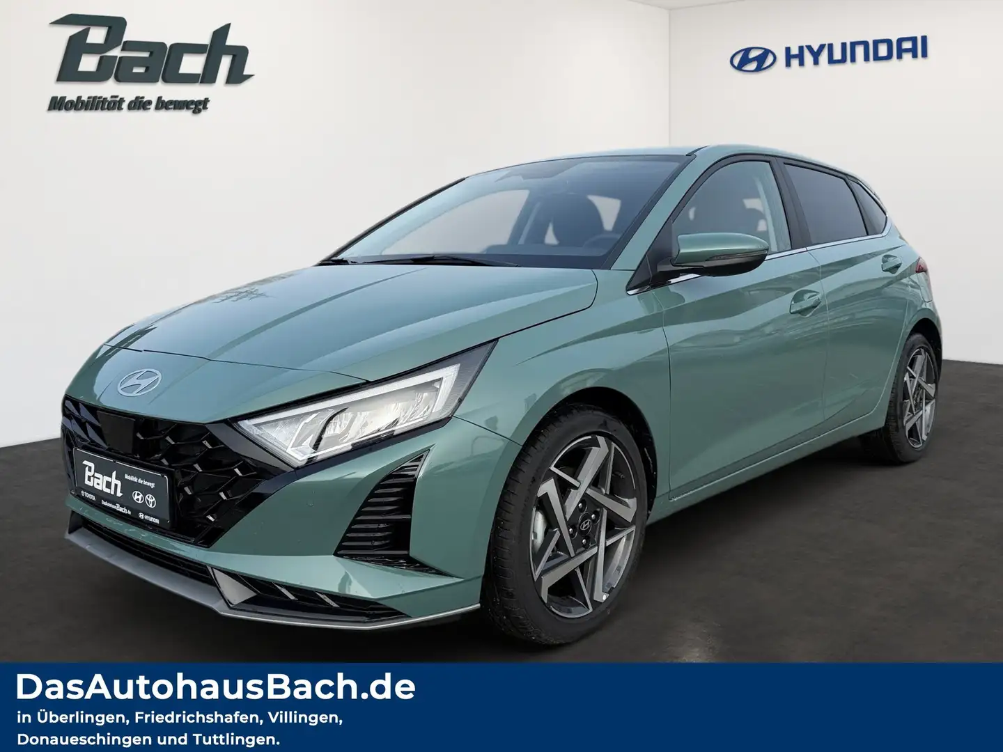 Hyundai i20 FL 1.0 T-GDI 2WD Prime Navi R-Kamera Grün - 1