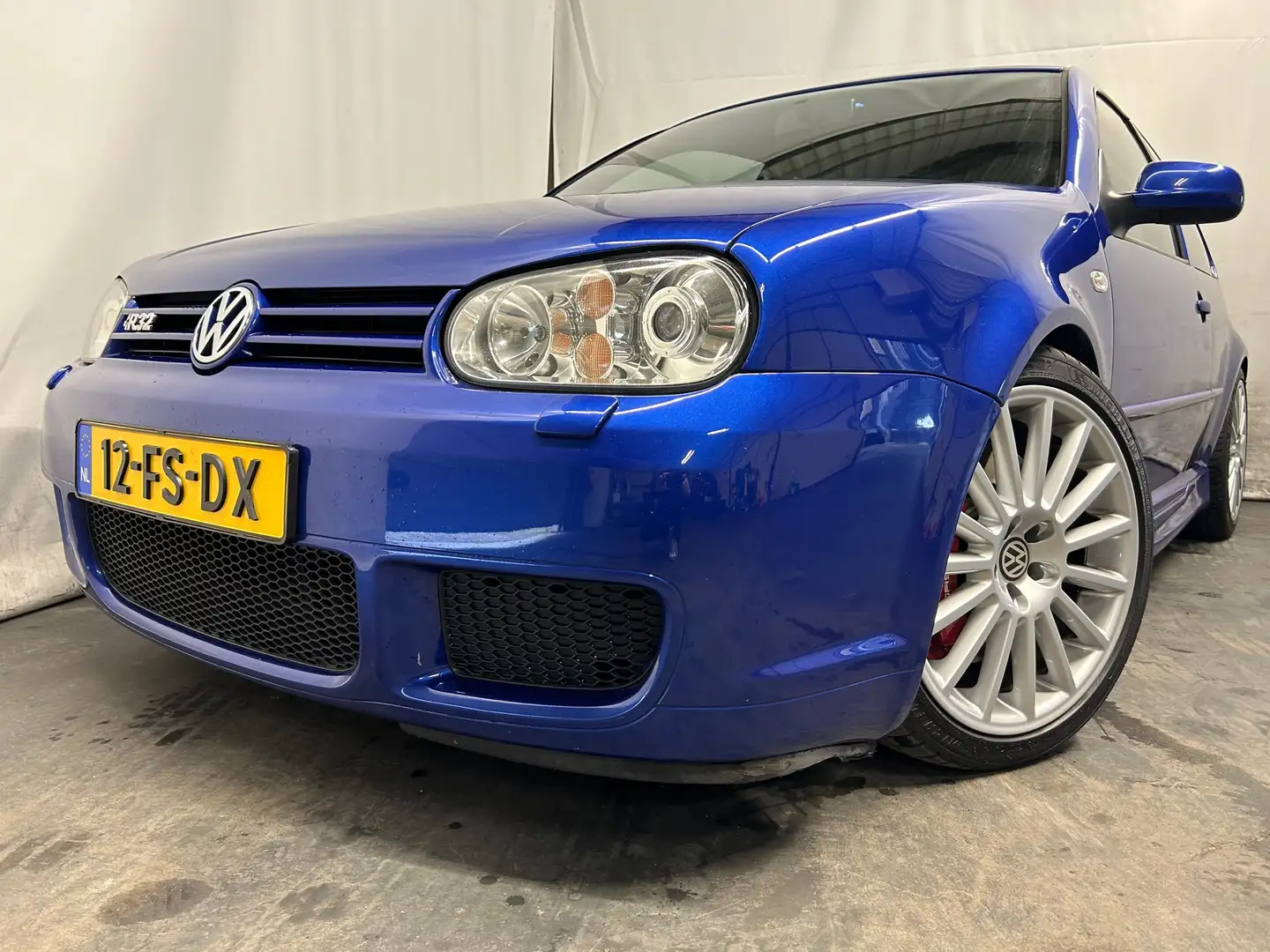 Volkswagen Golf 3.2 V6 4Motion Blauw - 1