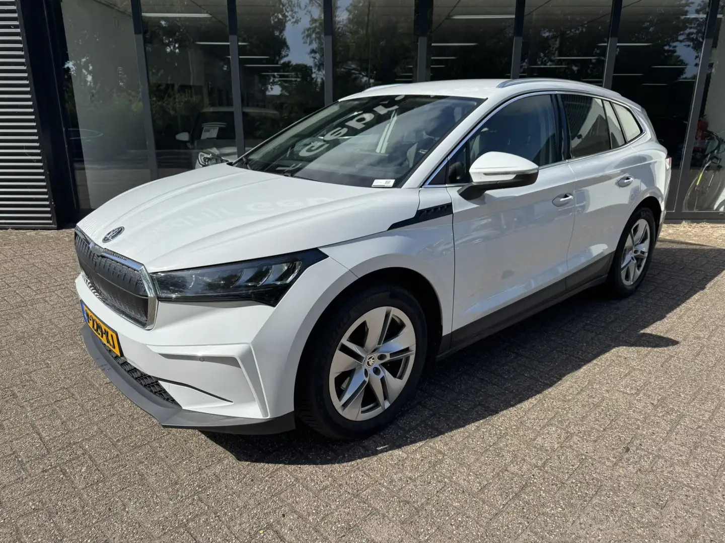 Skoda Enyaq iV 80 *EXPORTPRIJS* Wit - 2