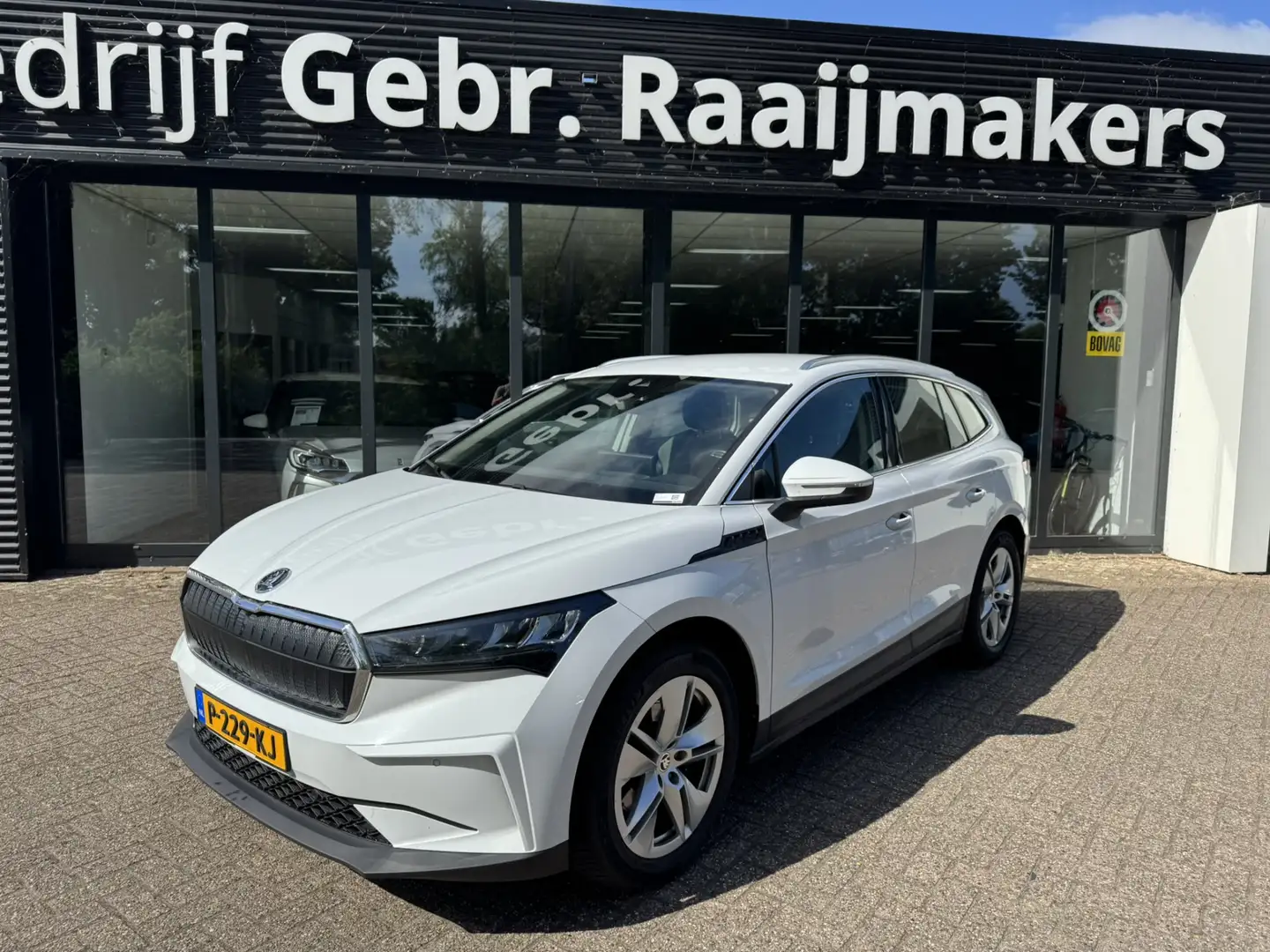 Skoda Enyaq iV 80 *EXPORTPRIJS* Wit - 1