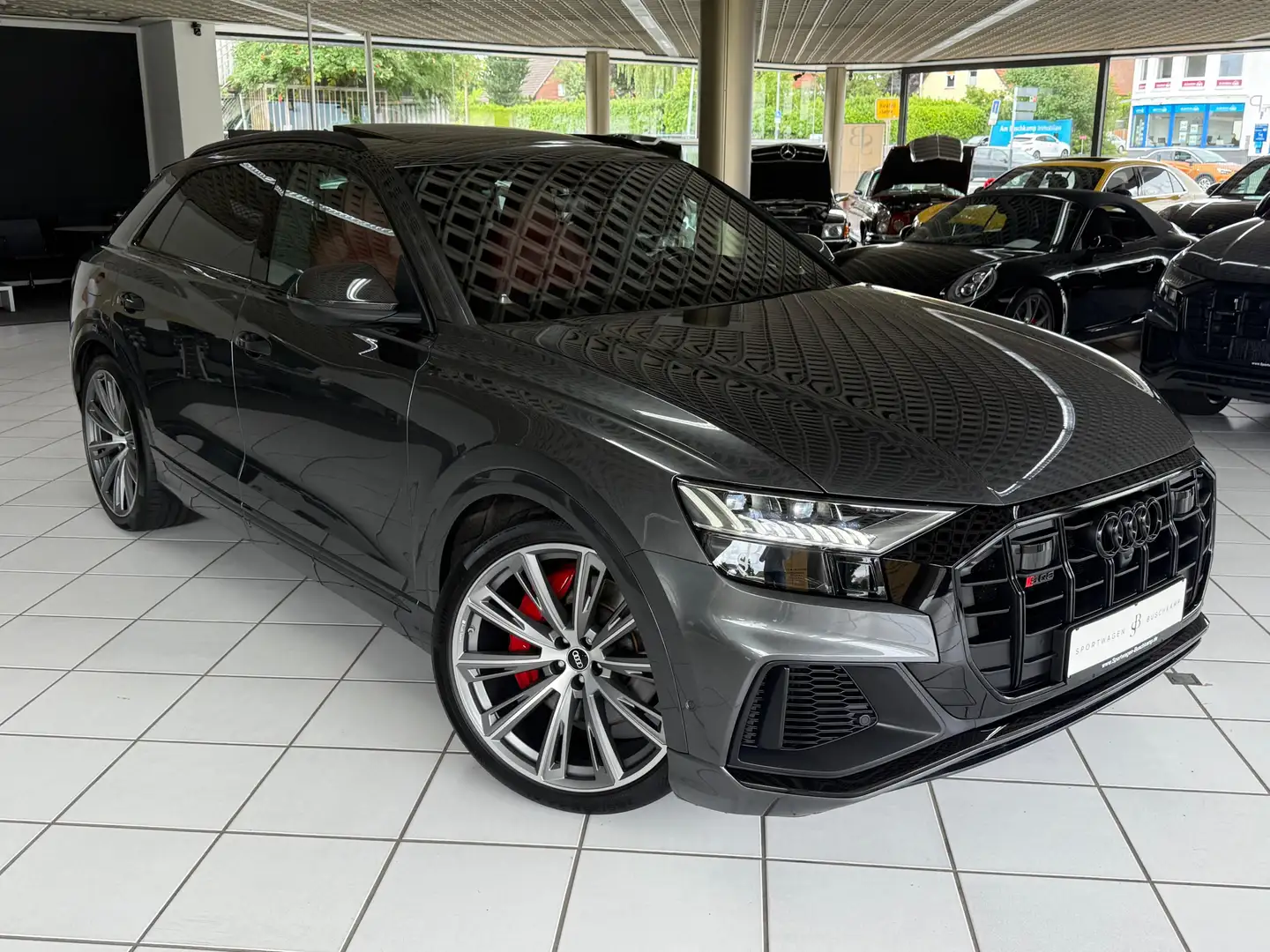 Audi SQ8 4.0 TDI quattro 23 AHK CARBON PANO B&O VOLL Gri - 2