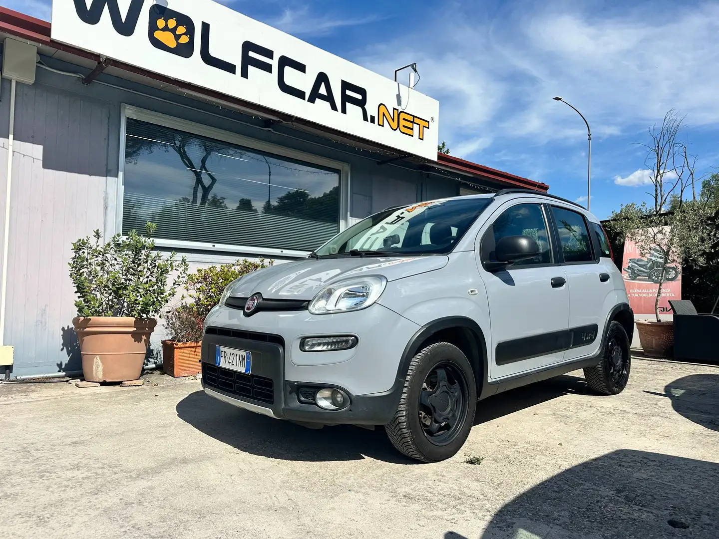 Fiat Panda Panda 0.9 4x4 GANCIO TRAINO Grigio - 1