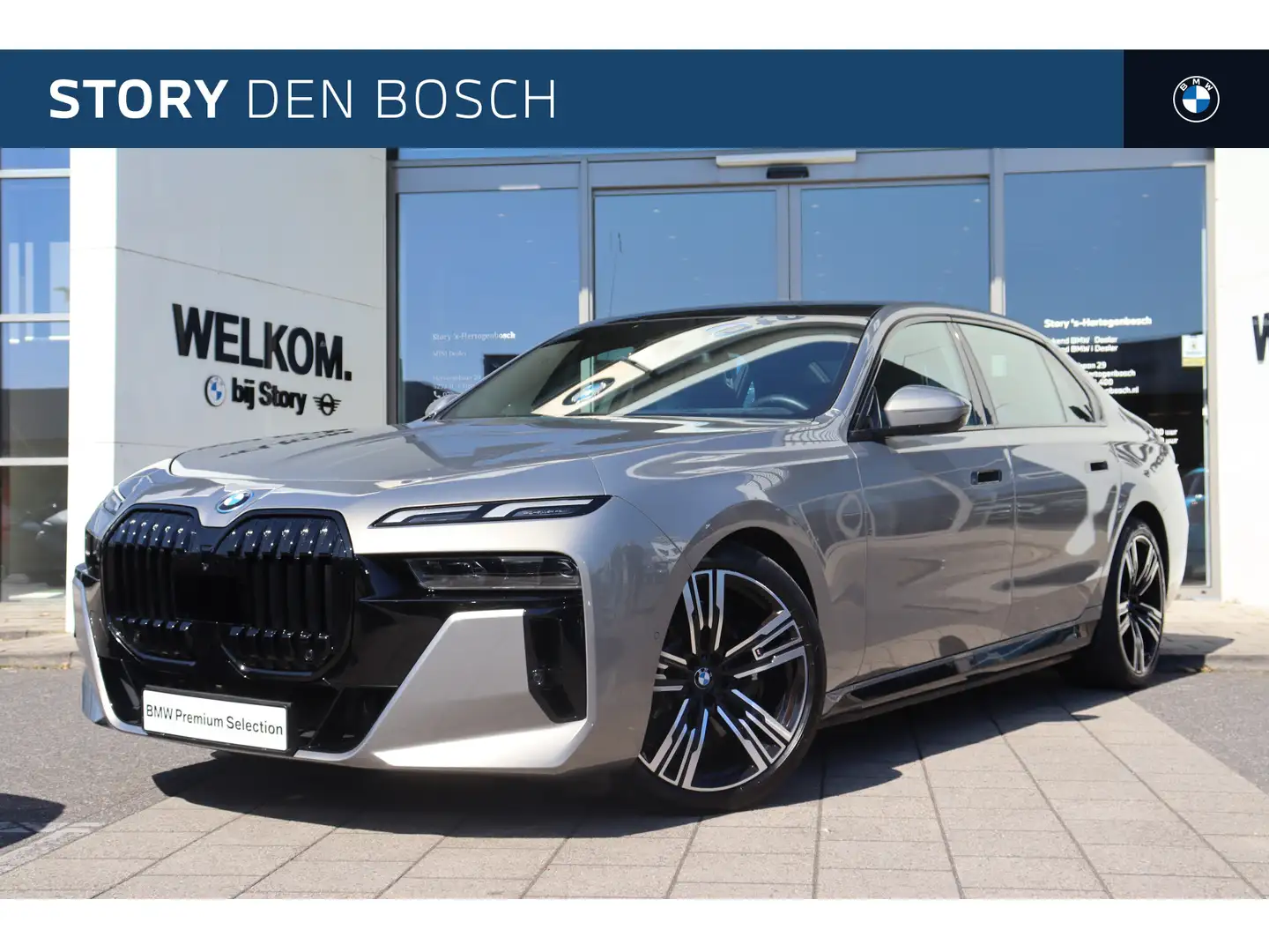 BMW i7 xDrive60 M Sport / Massagefunctie / Active Steerin Gri - 1