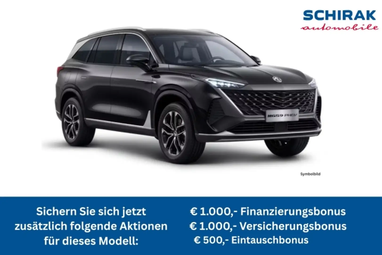 MG MGS9 PHEV Luxury Schwarz - 1
