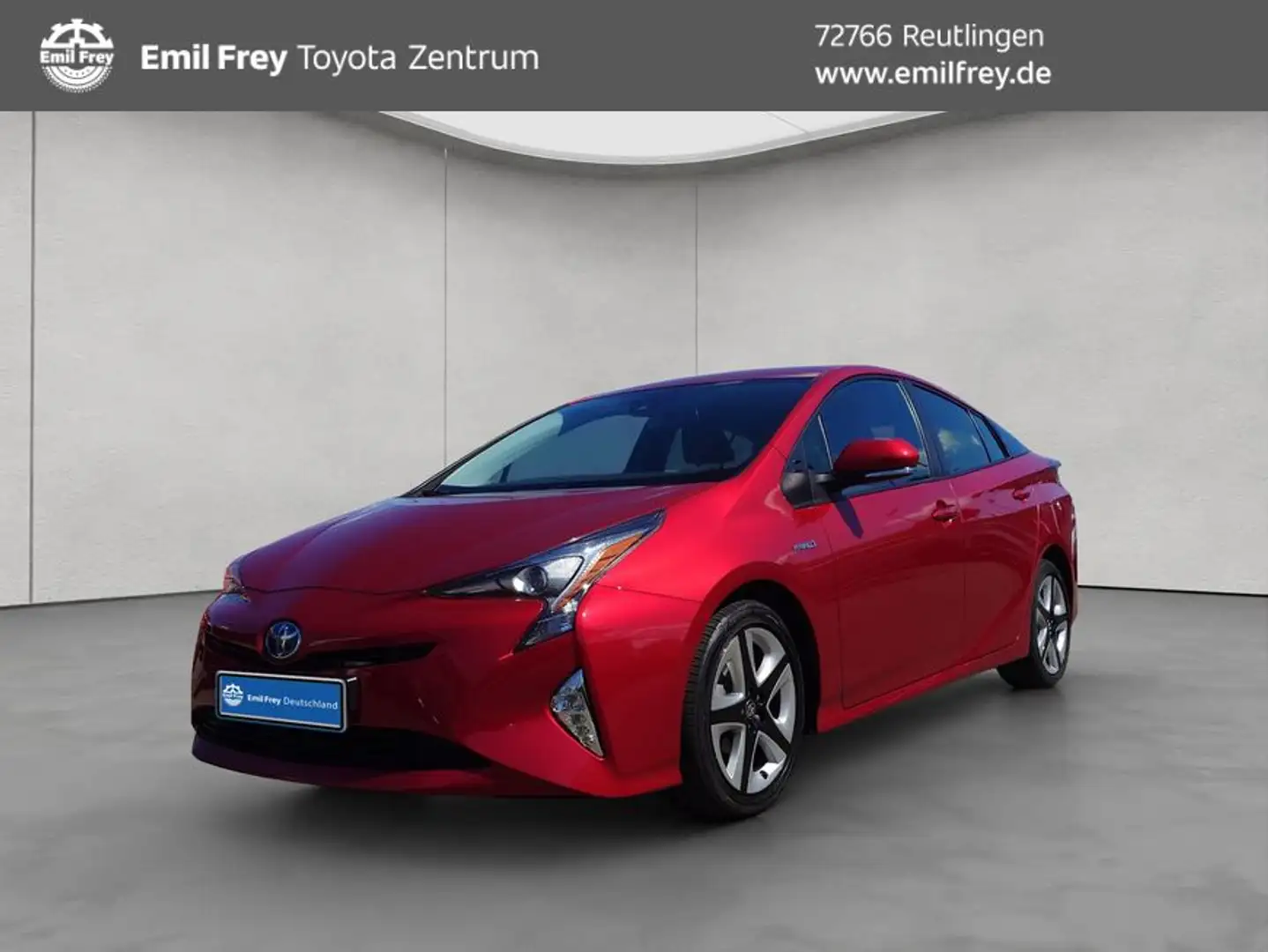 Toyota Prius 1.8 Hybrid Comfort Rouge - 1