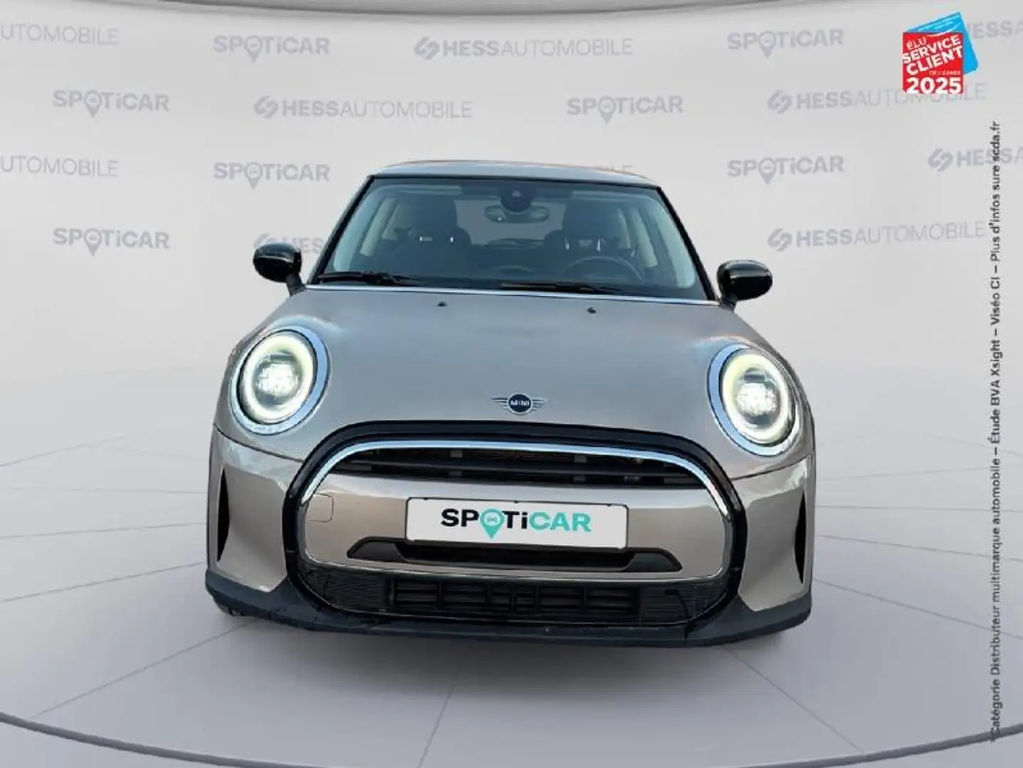 MINI One One 102ch Edition Camden Tpano Sieges chauf Gris - 2