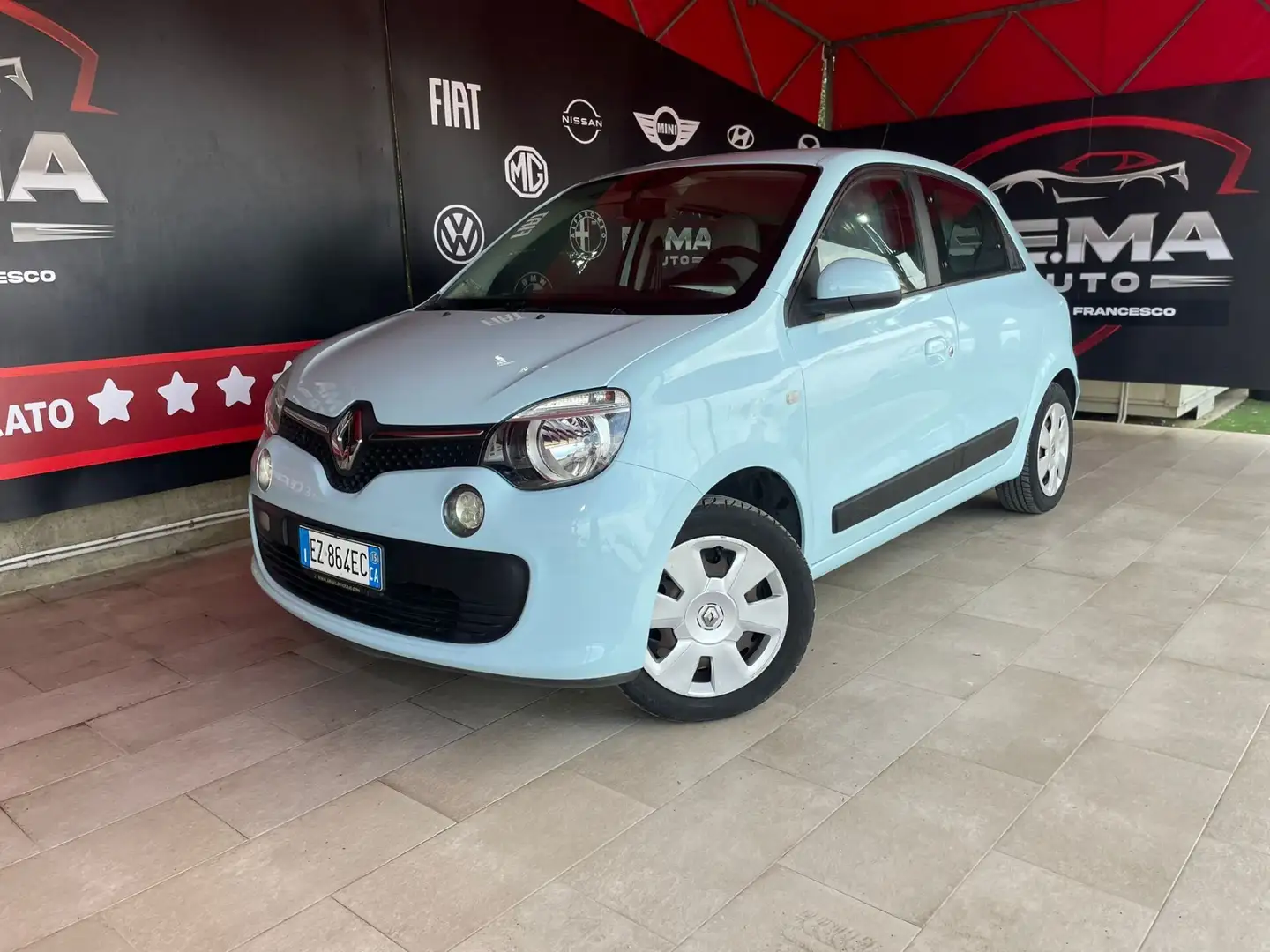 Renault Twingo 1.0 SCe Wave Blau - 1