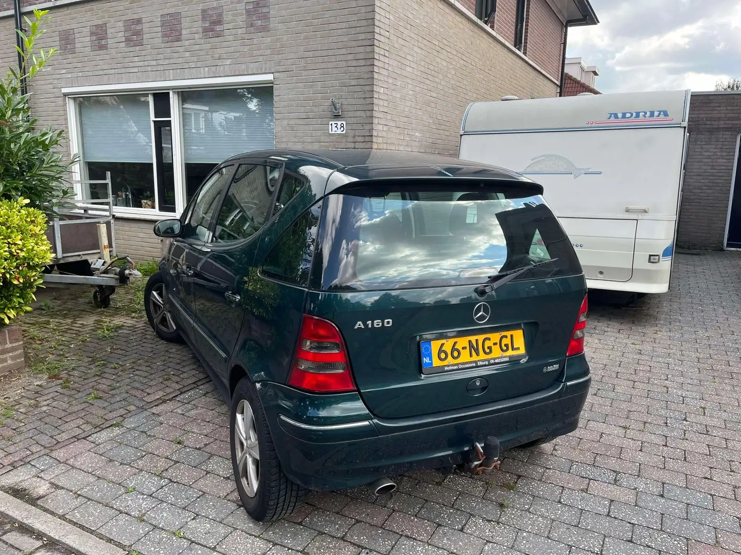Mercedes-Benz A 160 Elegance Lang Зелений - 1