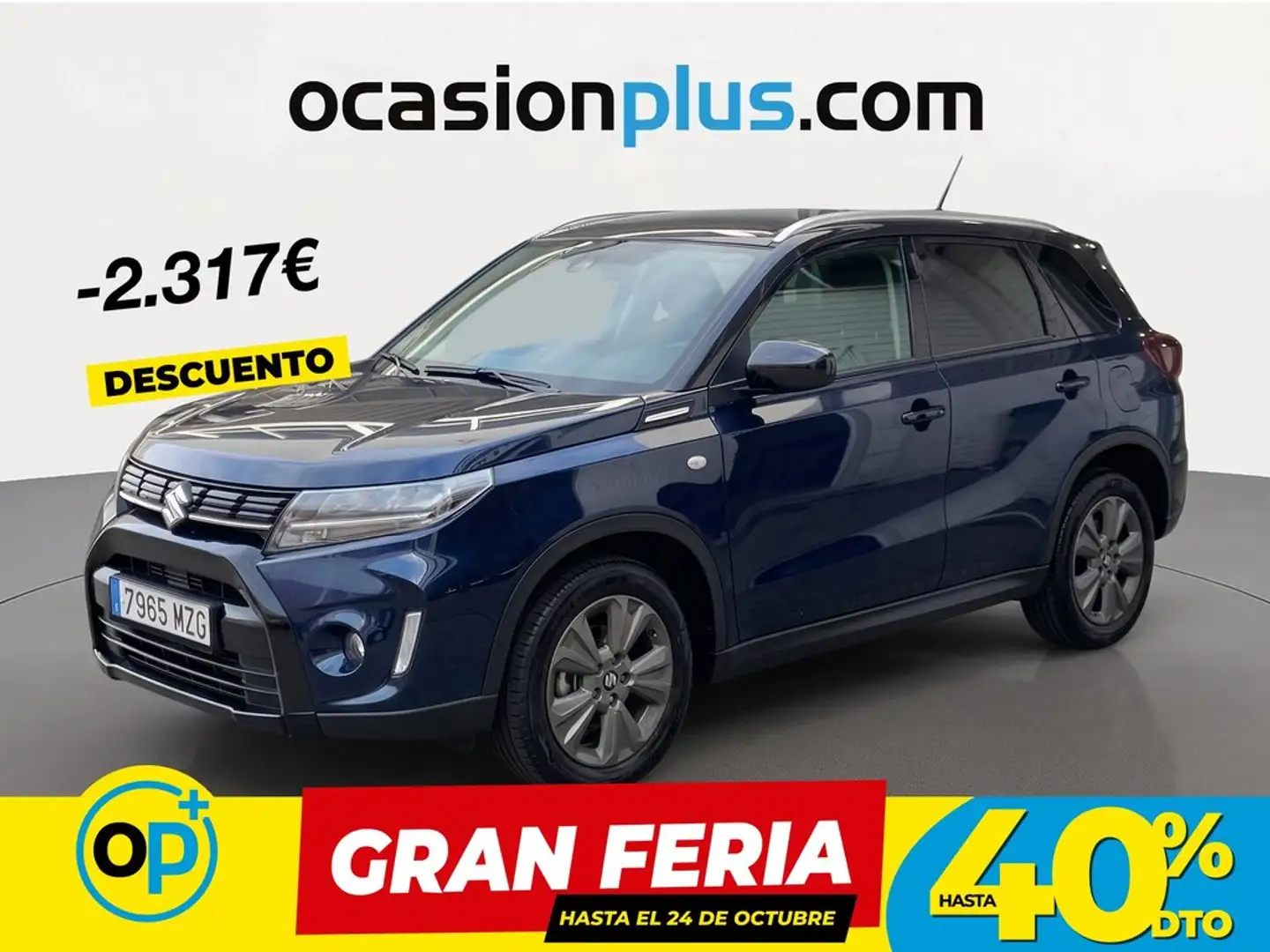 Suzuki Vitara 1.5L Strong Hybrid S2 4WD 6AGS Azul - 1