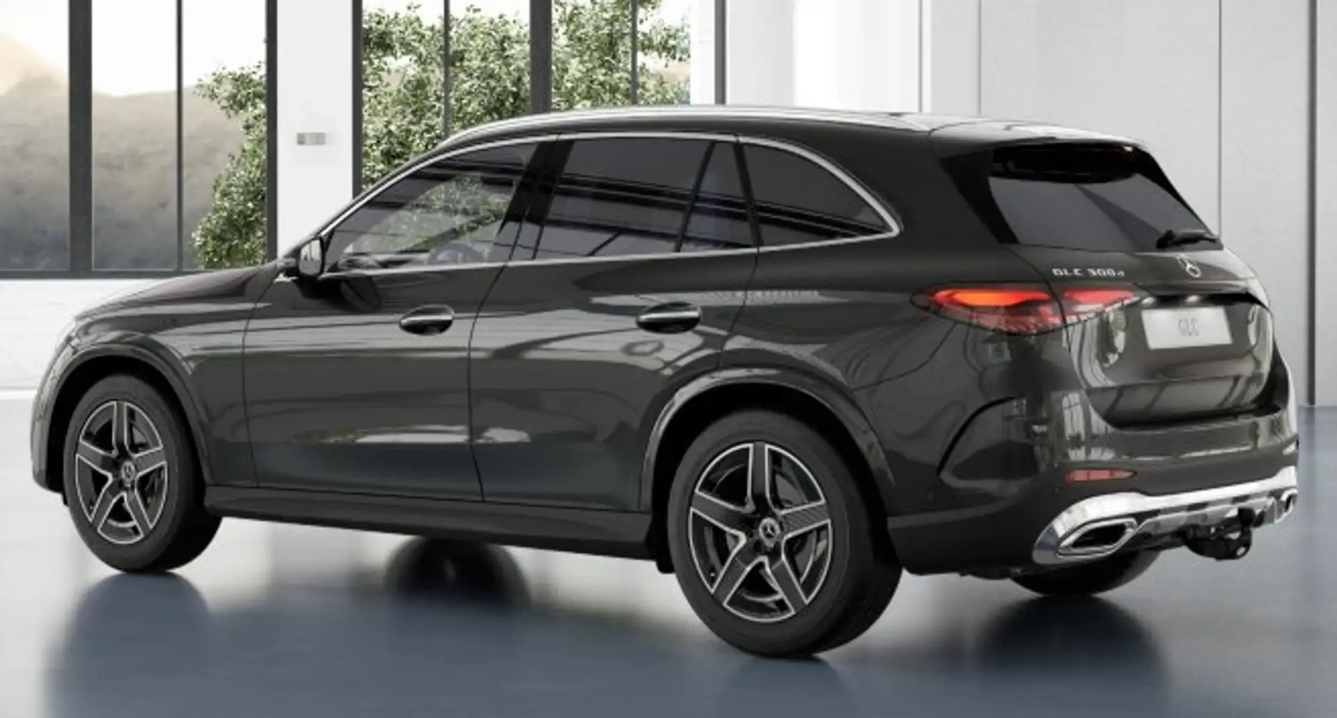 Mercedes-Benz GLC 300 GLC 300d 4Matic AMG Premium Fahrassistenz Plus AHK Gris - 1