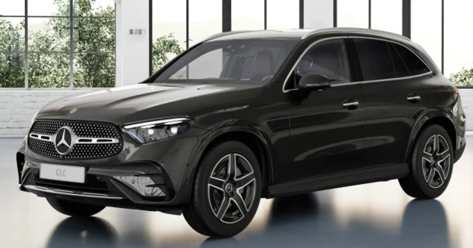 Mercedes-Benz GLC 300 GLC 300d 4Matic AMG Premium Fahrassistenz Plus AHK Gris - 2