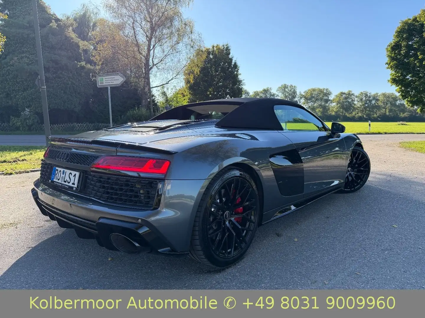 Audi R8 Spyder V10 5.2 FSI quattro SHZ|ALU| Grau - 2