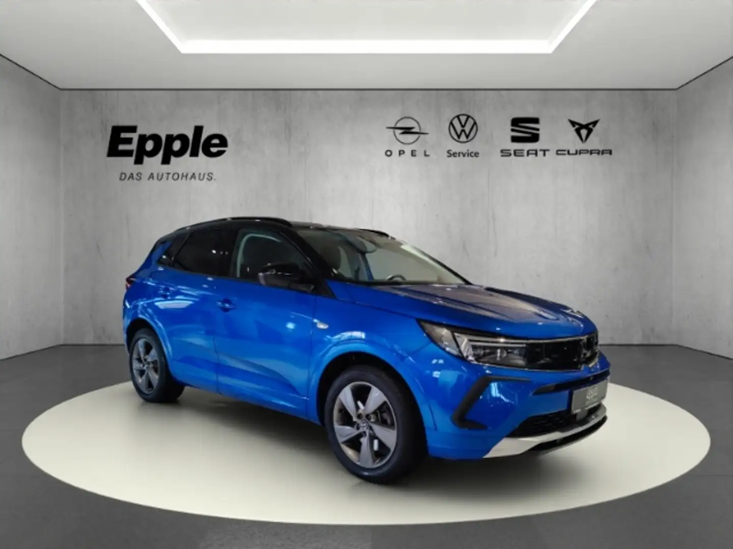 Opel Grandland Ultimate Plug-in-Hybrid AHK-abnehmbar Navi Leder 3 Blau - 1