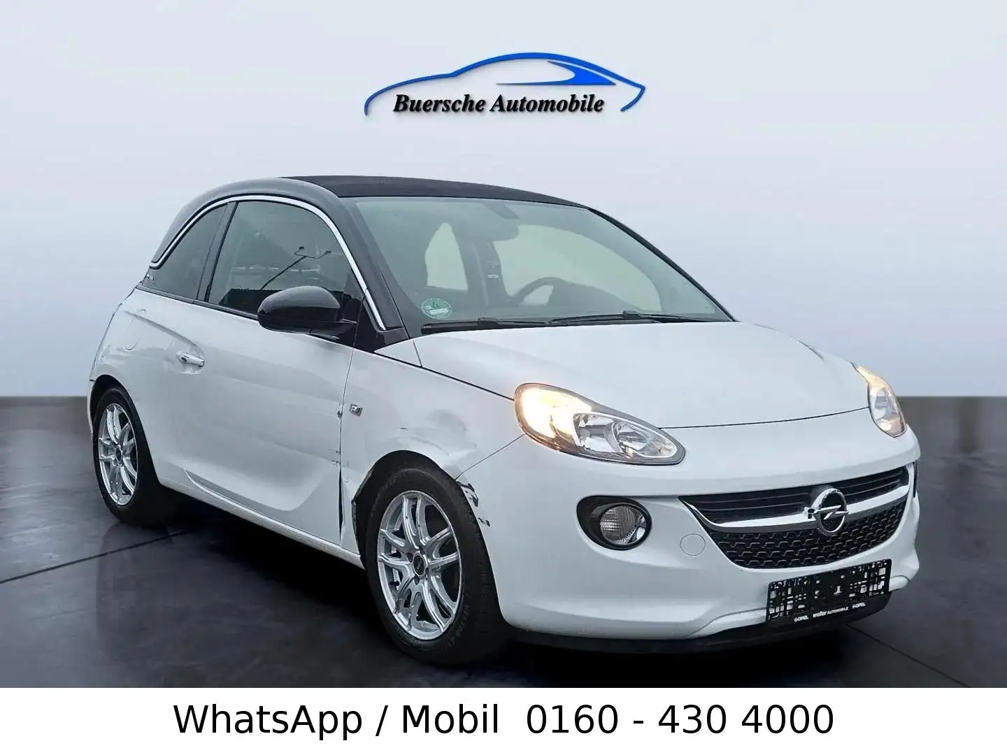 Opel Adam Open Air 120 Jahre Faltdach Weiß - 1
