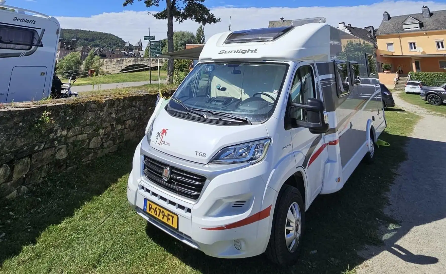 Sunlight T 68 | 2x Enkele bedden | Hefbed | Satelliet Weiß - 2