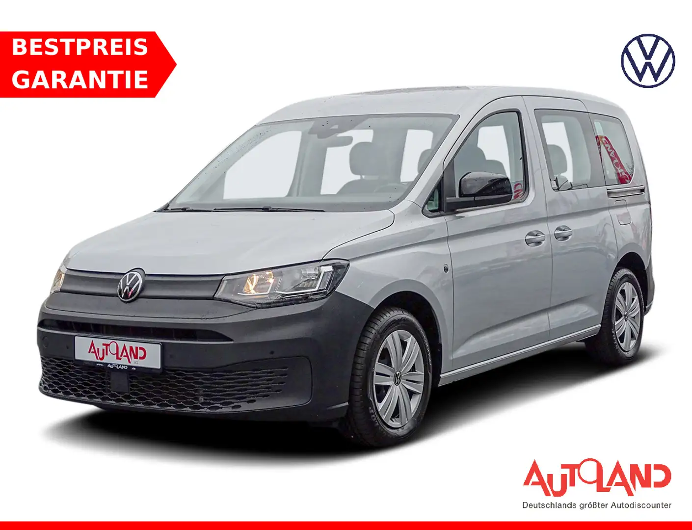 Volkswagen Caddy 2.0 TDI 4Motion ACC Standheizung Spurhalte Argento - 1