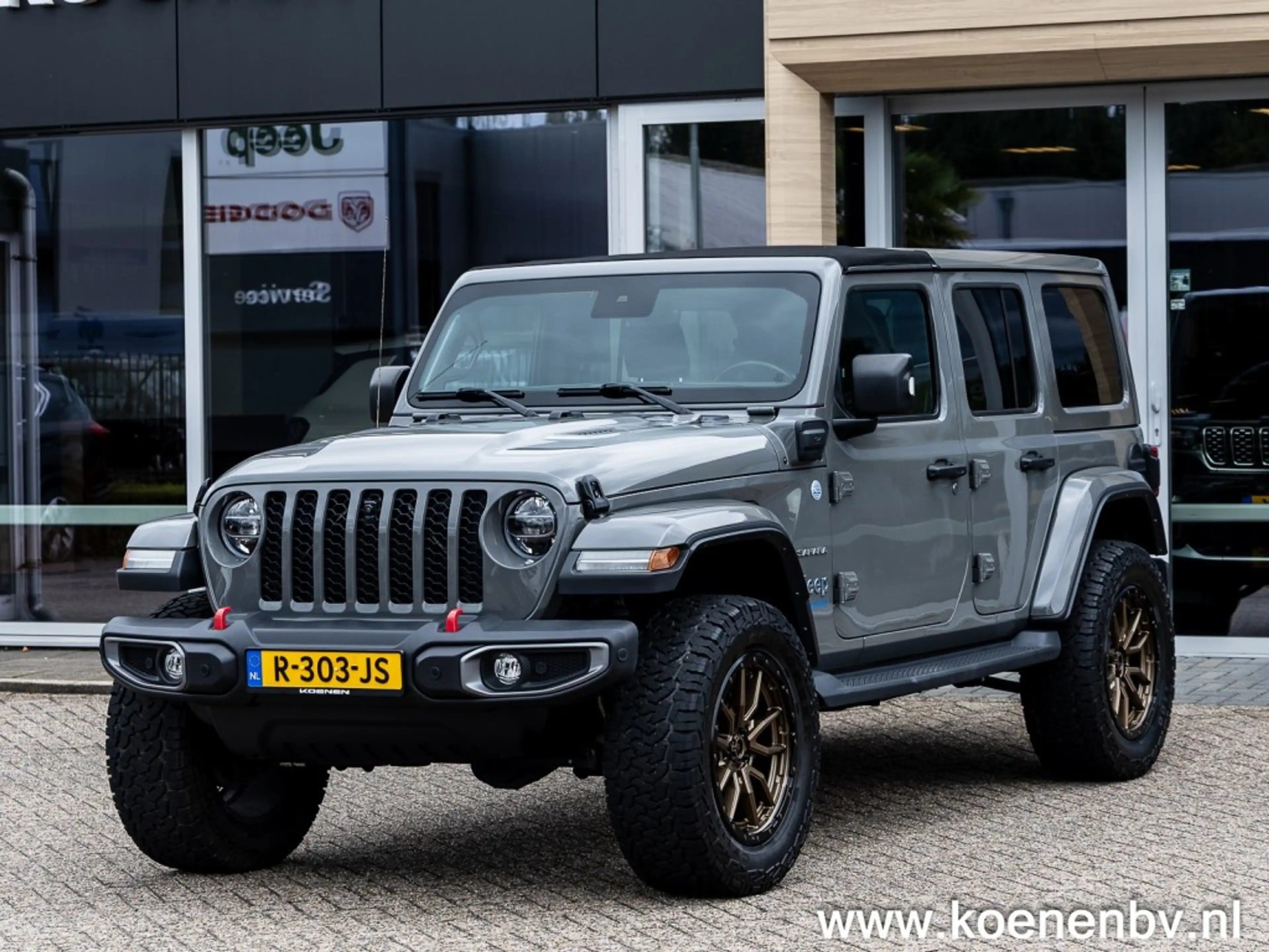 Jeep Wrangler 4XE 380 SAHARA 4x4 Automaat FUEL LM / BESTOP SUNRI — photo 3