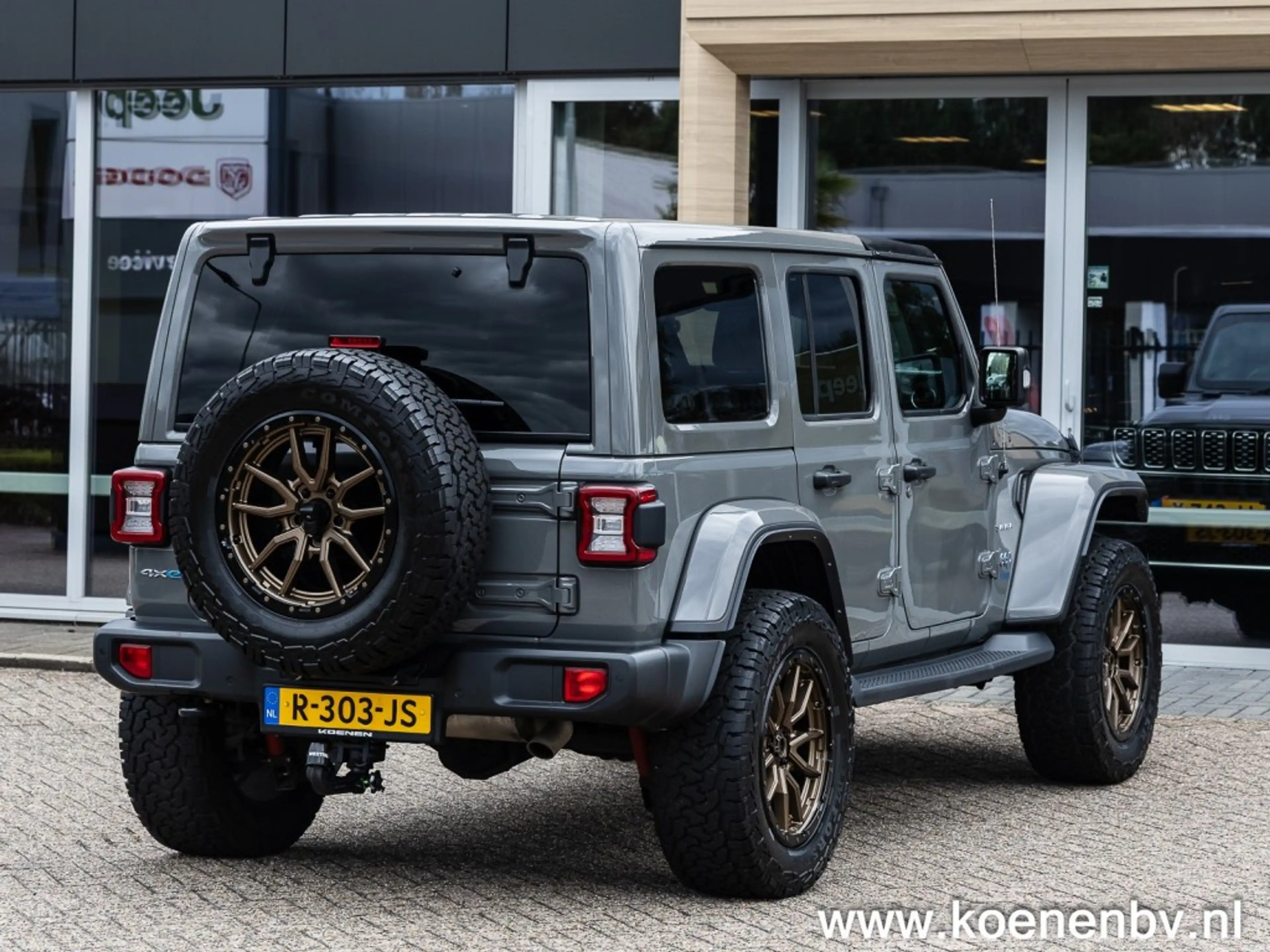 Jeep Wrangler 4XE 380 SAHARA 4x4 Automaat FUEL LM / BESTOP SUNRI — photo 8