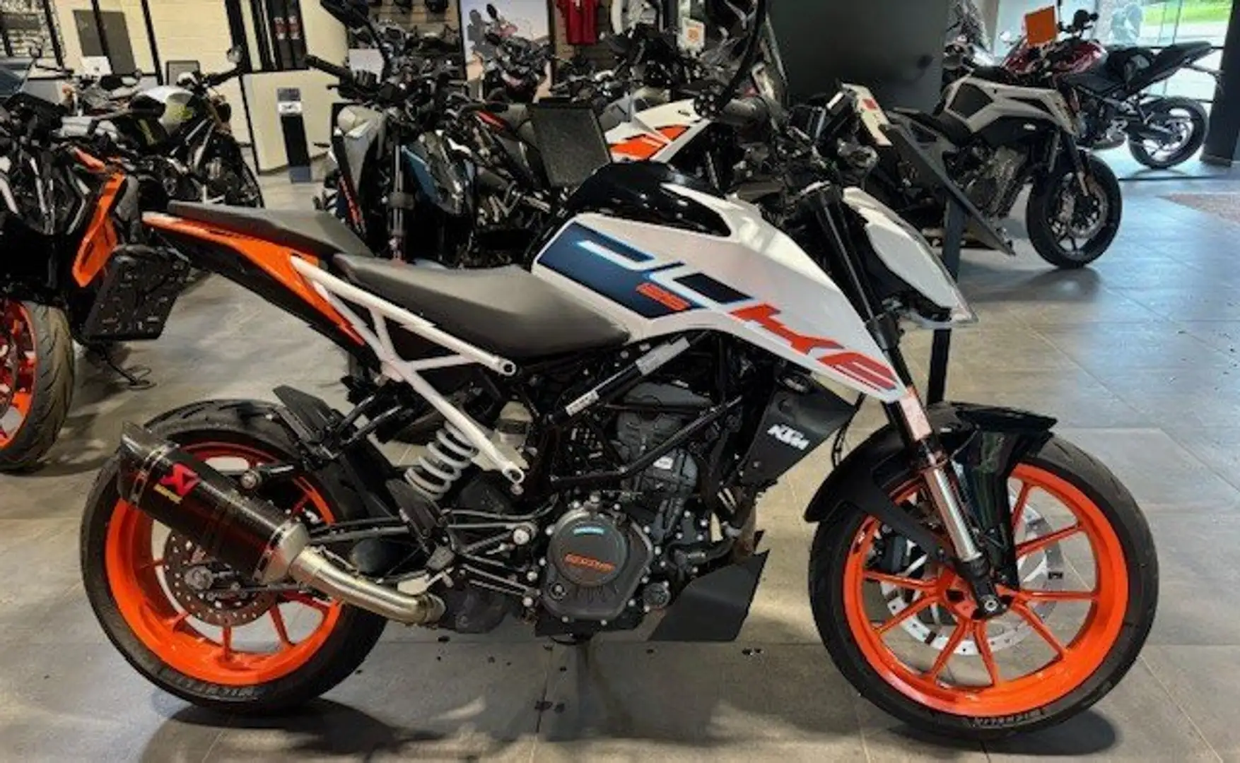 KTM 125 Duke Biały - 1