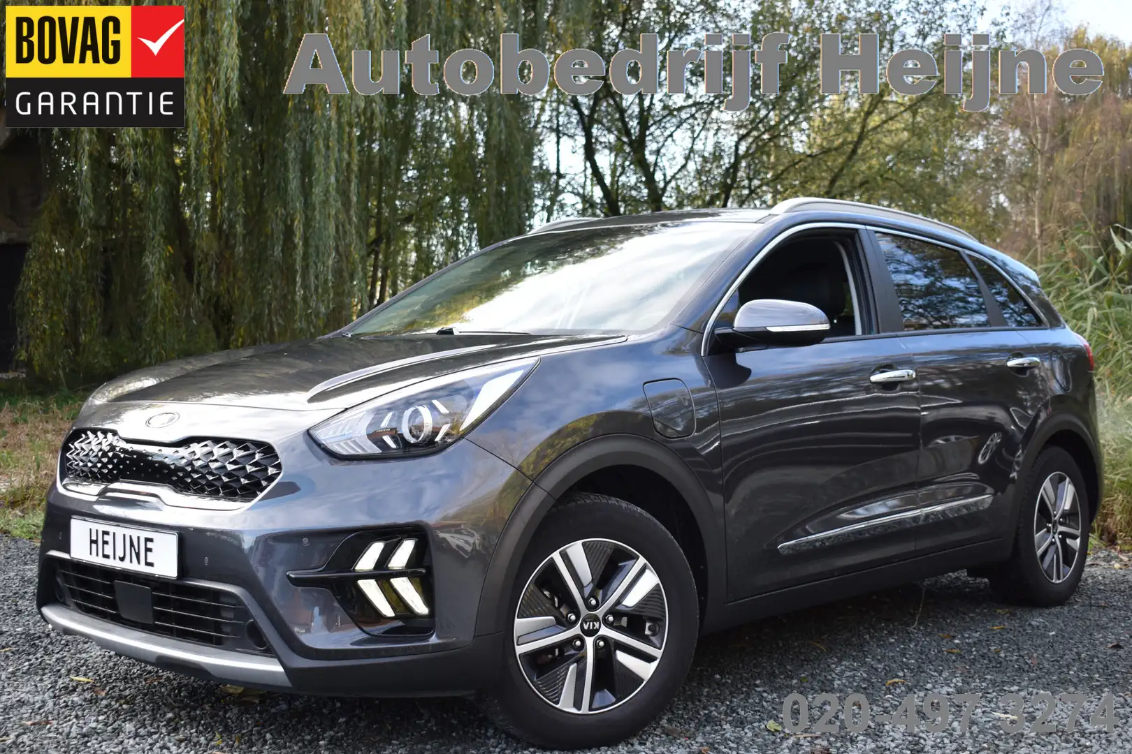 Kia Niro 1.6 GDi 141PK PHEV DYNAMIC LINE CAMERA/NAVI/VIRTUA Grijs - 1