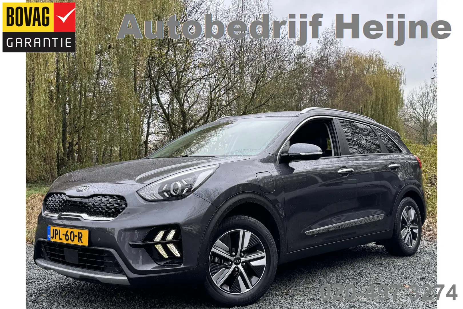 Kia Niro 1.6 GDi 141PK PLUG -IN BUSINESS LINE CAMERA/NAVI/V Gris - 1