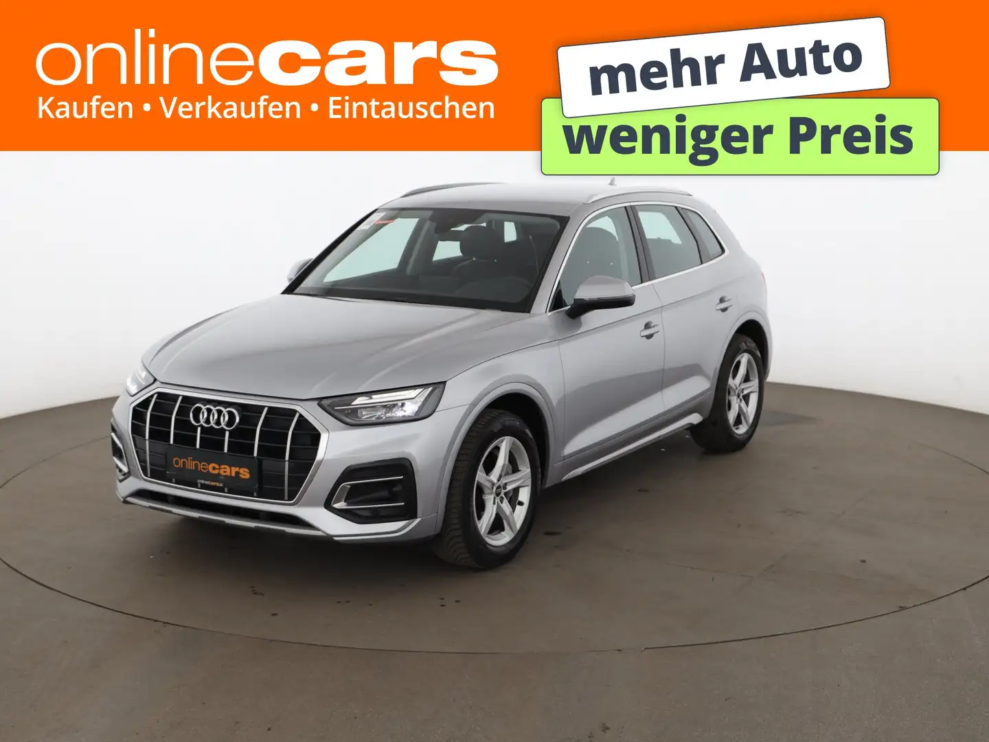 Audi Q5 35 TDI Aut LED RADAR LEDER DIGITAL-TACHO NAVI Grau - 1