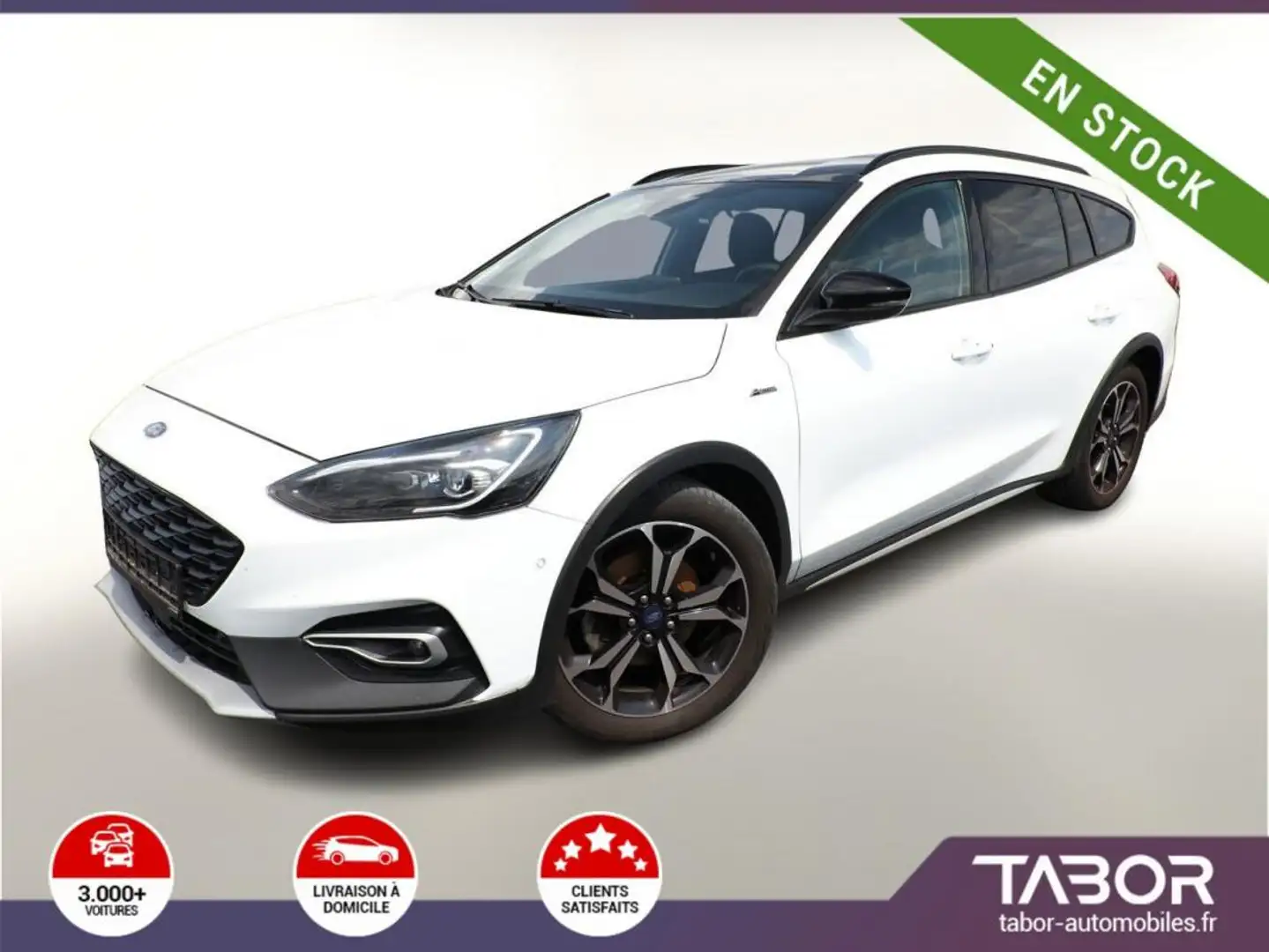 Ford Focus Turnier 2.0 EcoBlue 150 Aut. Active Blanc - 1