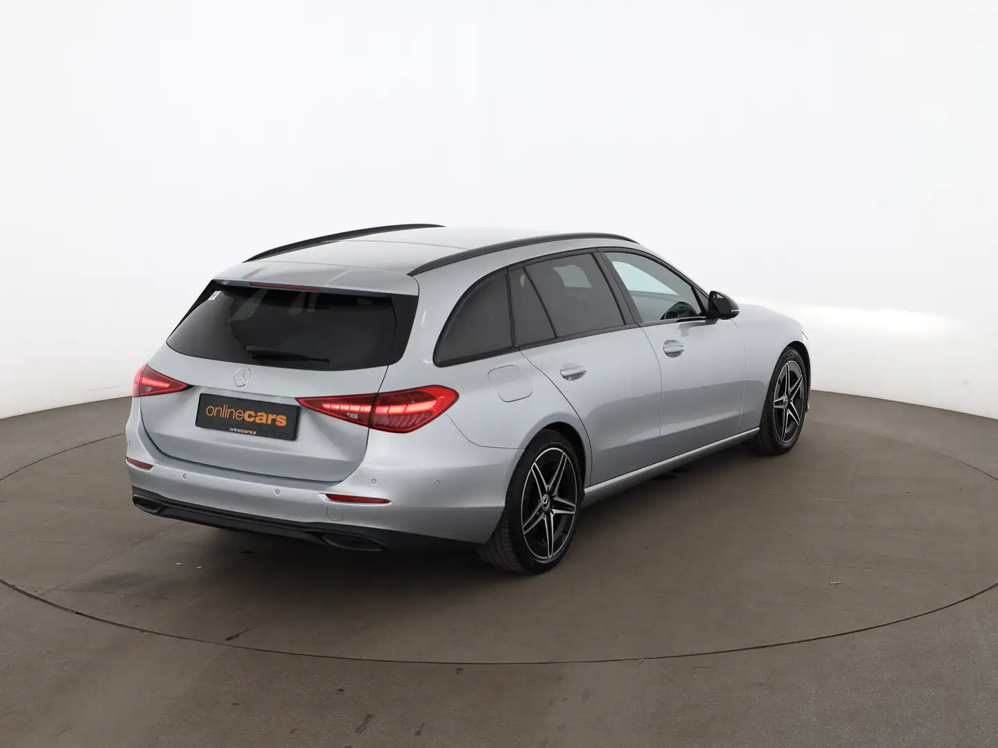 Mercedes-Benz C 220 d Avantgarde Aut LED AHK RADAR LEDER NAVI Grau - 2