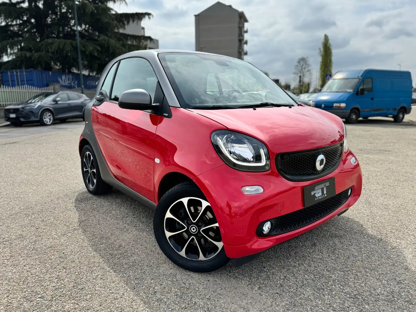 smart forTwo 90 0.9 Turbo twinamic Passion Rouge - 1
