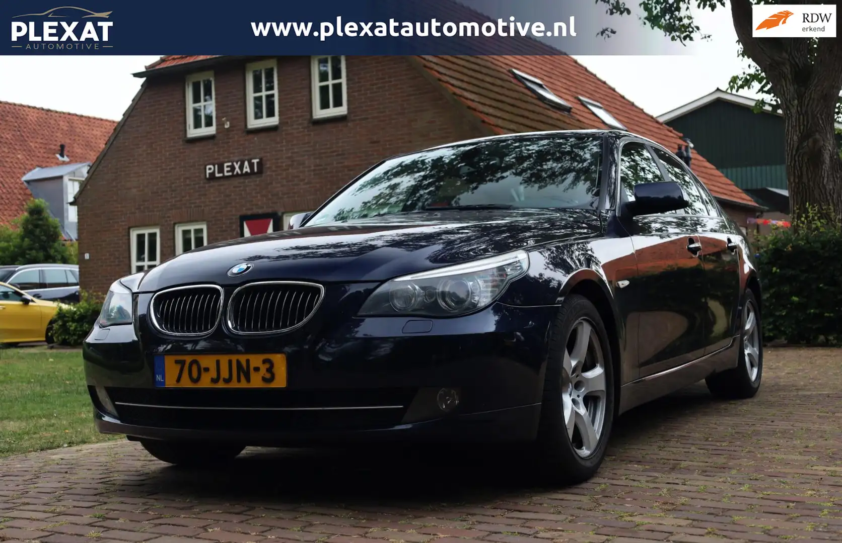 BMW 530 5-serie 530i Business Line Edition II Aut. | Origi Blauw - 1
