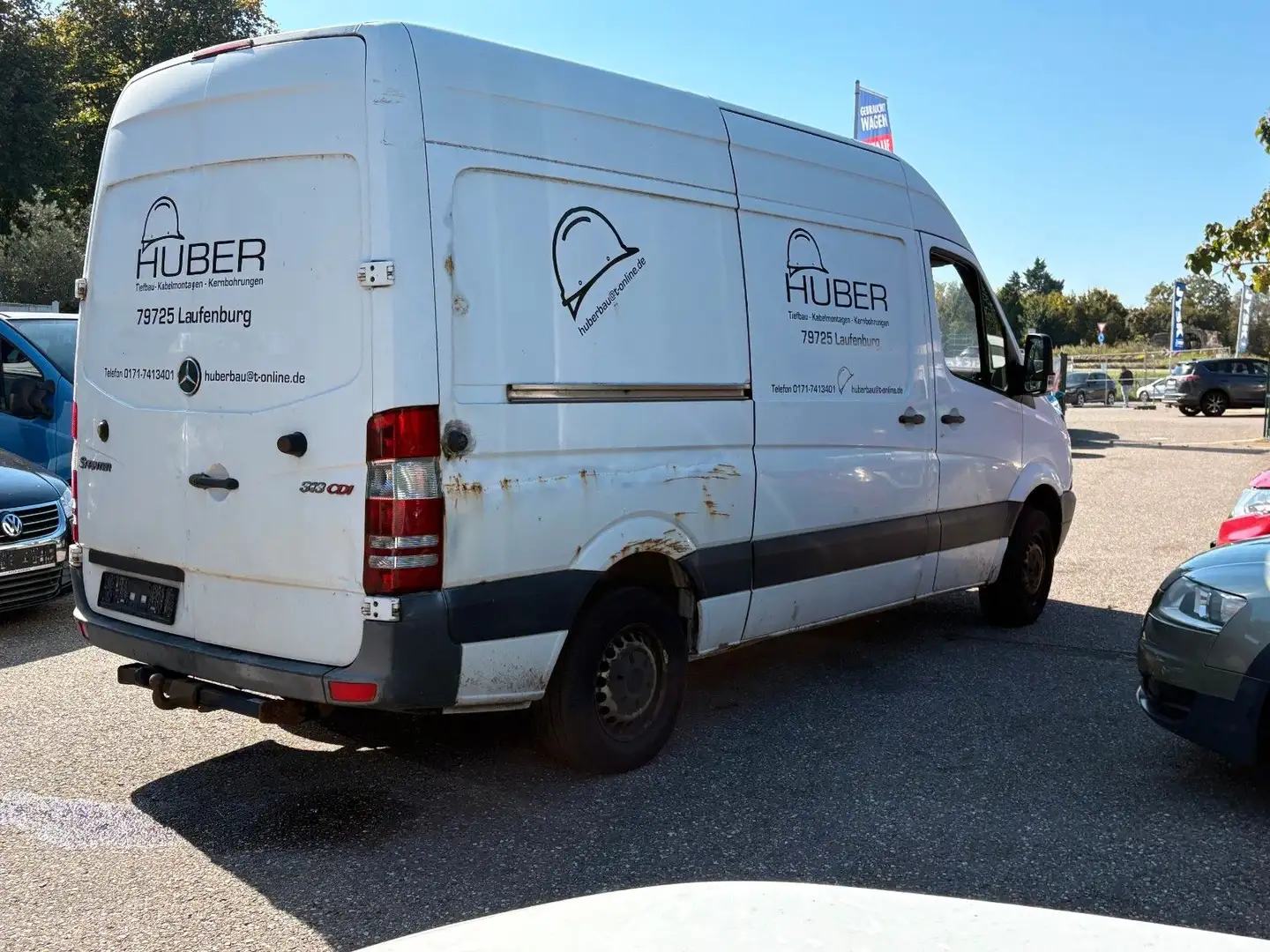 Mercedes-Benz Sprinter II Kasten HOCH Diesel CDI Klima Weiß - 2