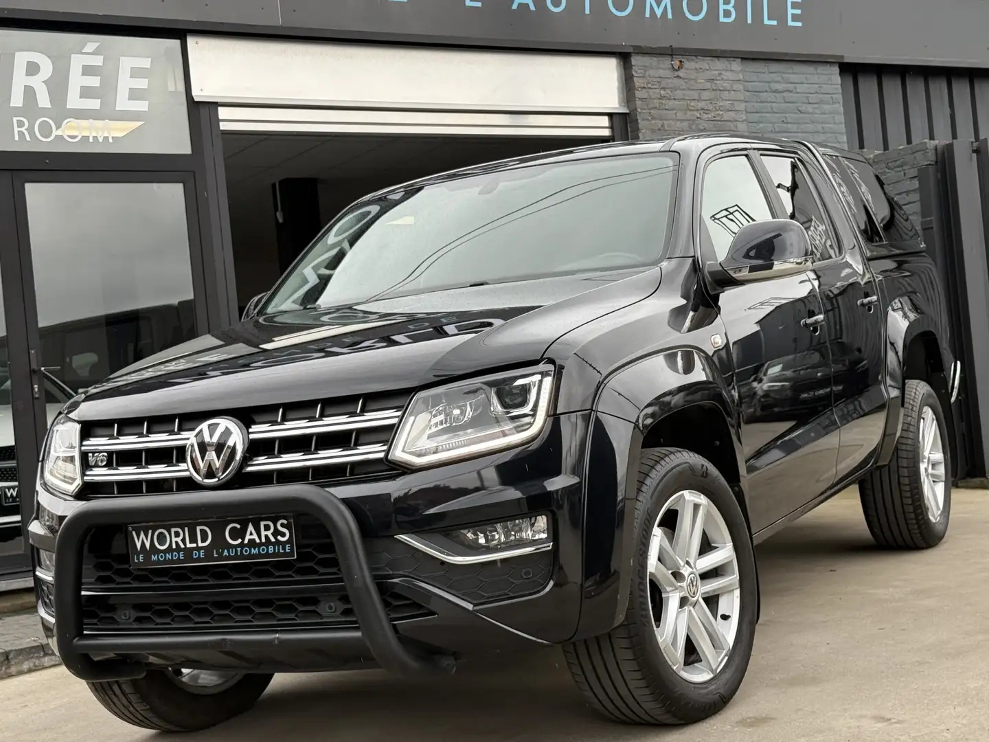 Volkswagen Amarok 3.0 TDi 258CV TVAC*BTWIN HARD-TOP CAMERA FULL OPT. Schwarz - 1