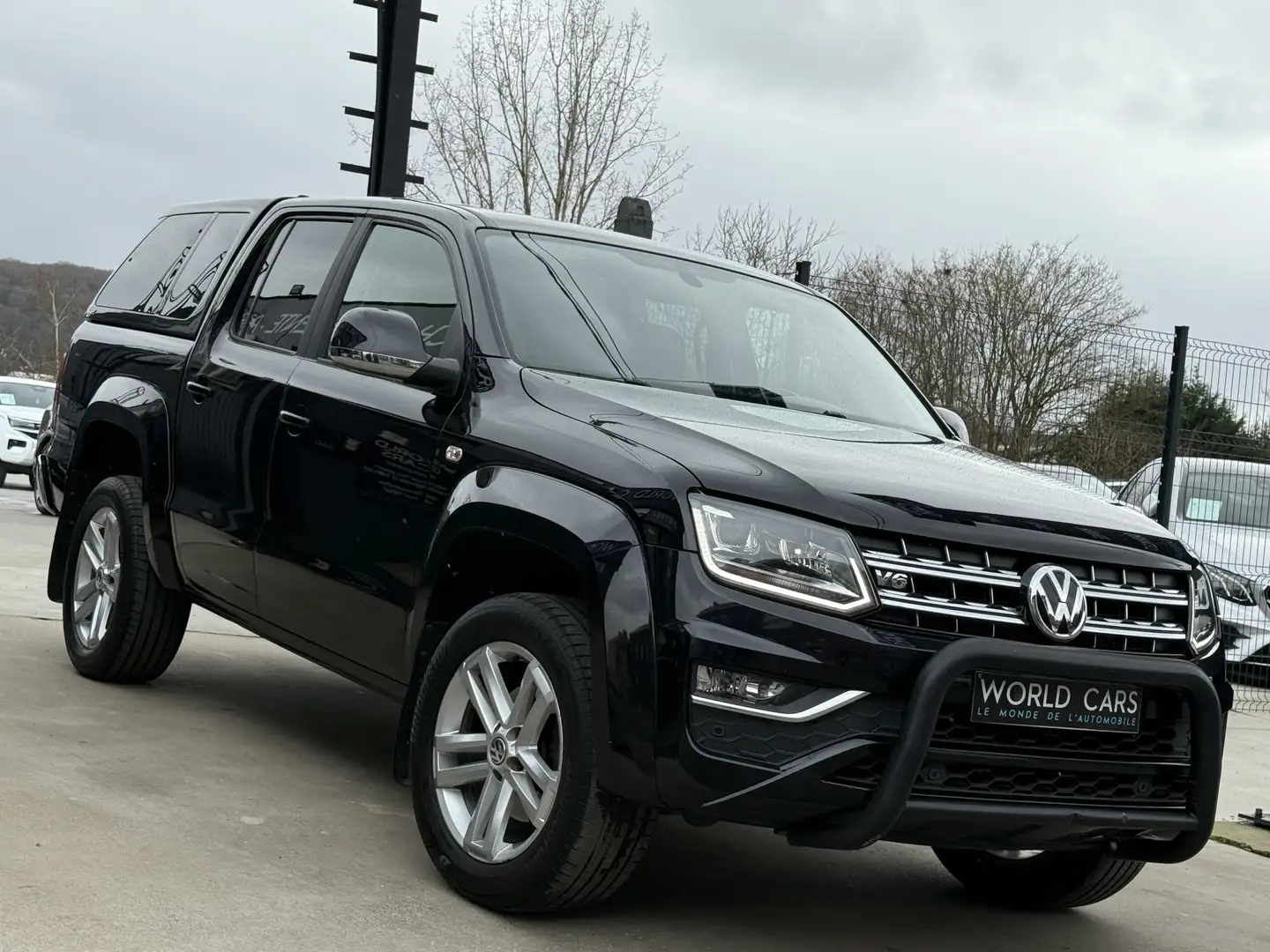 Volkswagen Amarok 3.0 TDi 258CV TVAC*BTWIN HARD-TOP CAMERA FULL OPT. Schwarz - 2