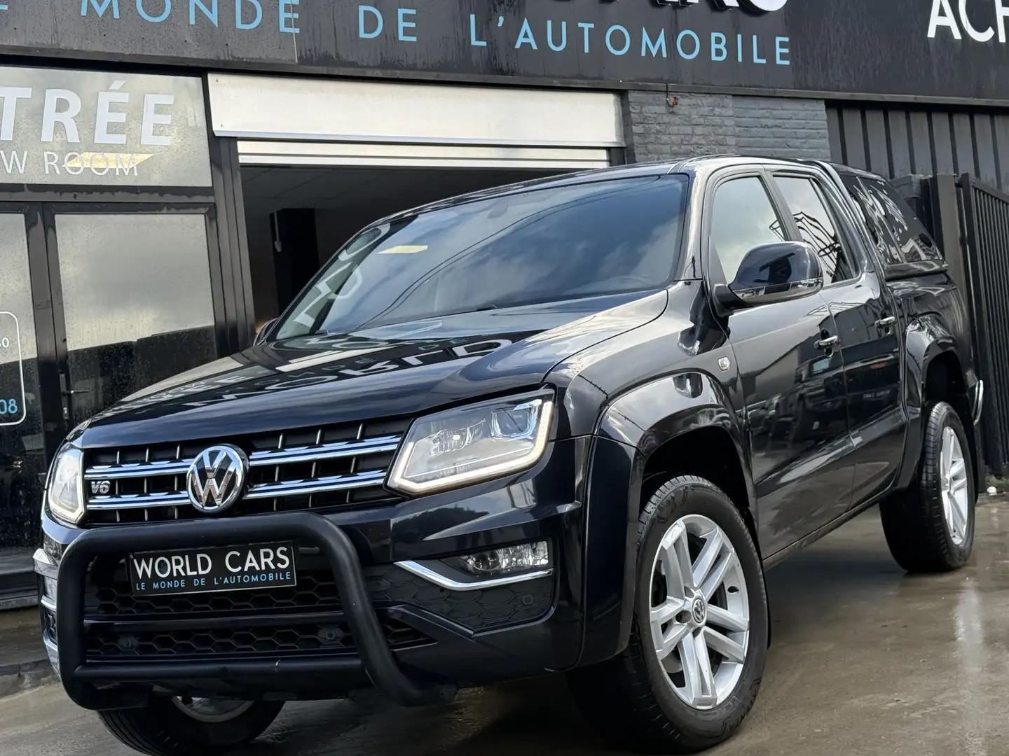Volkswagen Amarok 3.0 TDi 258CV TVAC*BTWIN HARD-TOP CAMERA FULL OPT. Noir - 1