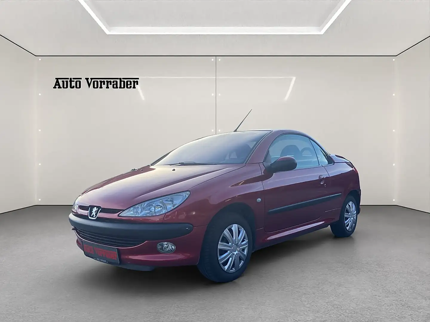 Peugeot 206 CC Rot - 1