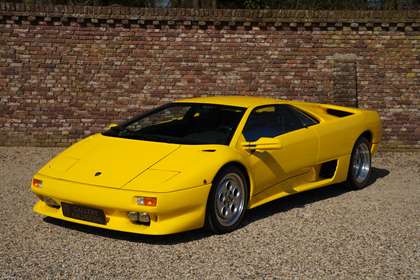 Lamborghini Diablo "23.397 km from new" Finished in Super Fly Yellow