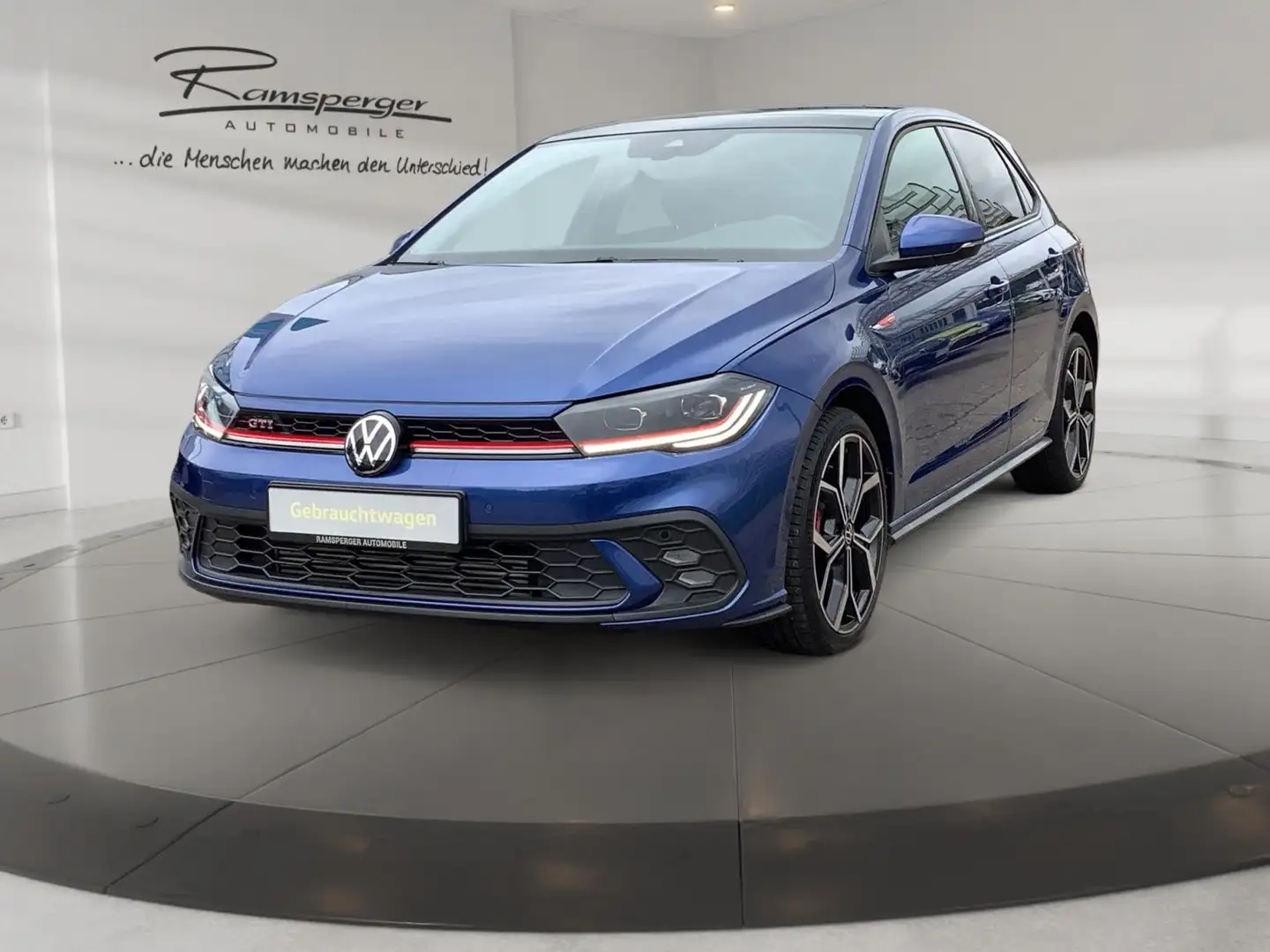 Volkswagen Polo 2.0 TSI DSG GTI ACC Matrix Navi Pano Keyles Blau - 2