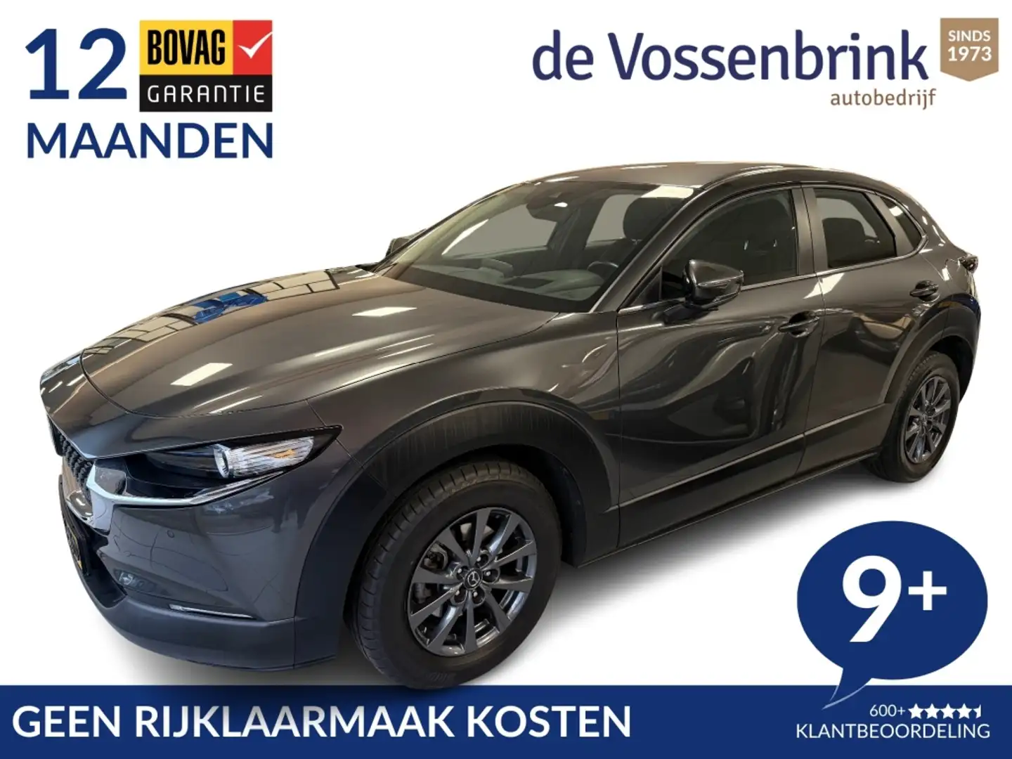 Mazda CX-30 2.0 e-SAG M Hybrid Comfort Automaat 1e Eig. NL-aut Gris - 1