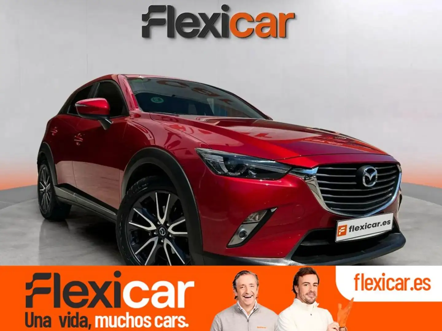 Mazda CX-3 2.0 Skyactiv-G Zenith Safety 2WD Aut. 89kW Rojo - 1