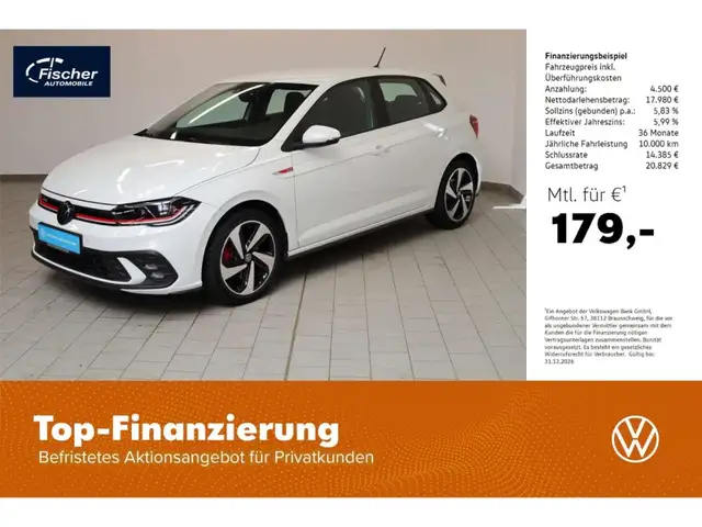 Volkswagen Polo GTI 2.0 TSI DSG Matrix/App-Connect/Kamera