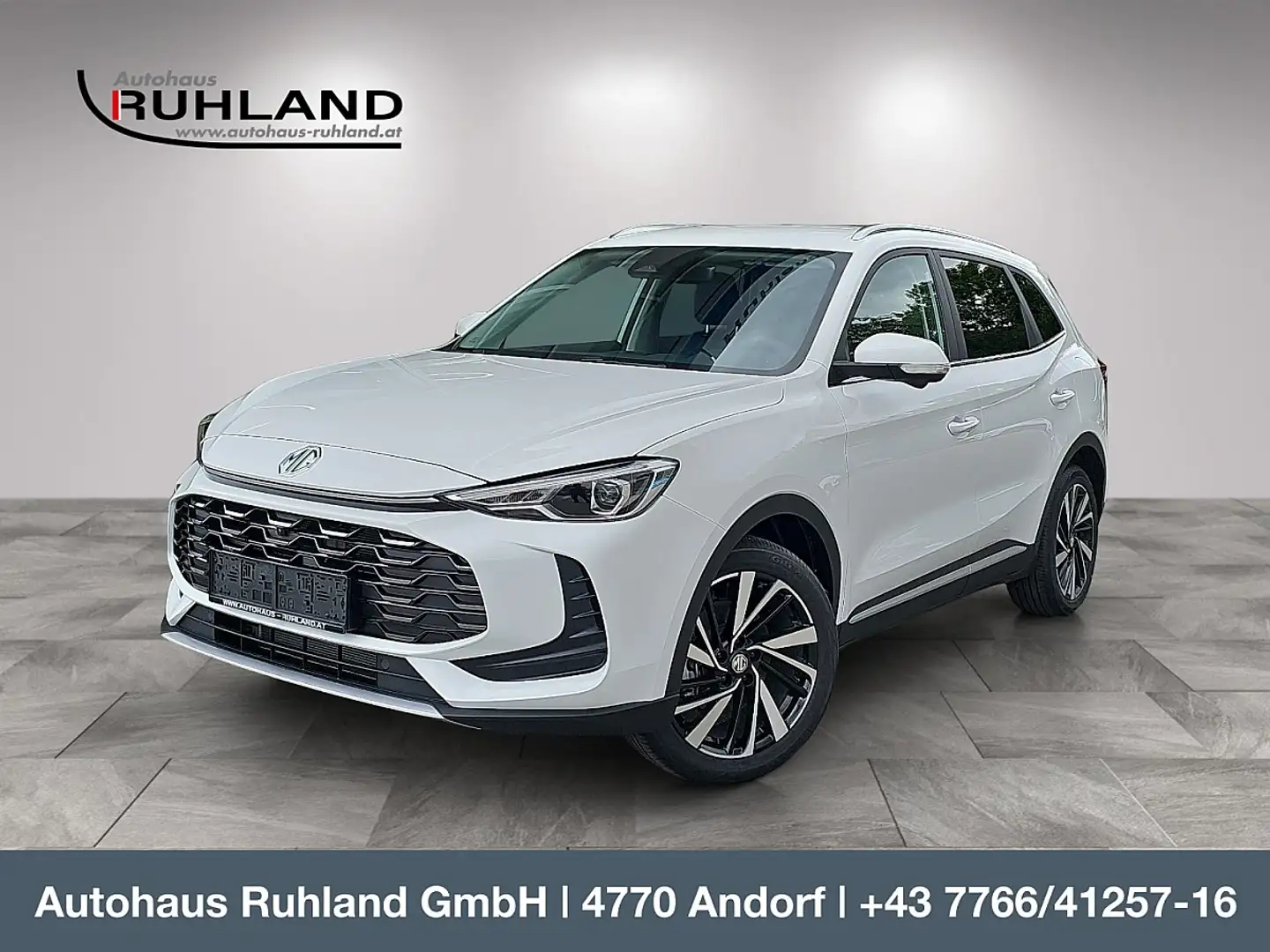 MG ZS 1.5 Hybrid+ Luxury *Winterkompletträder KOSTENLOS* Weiß - 1